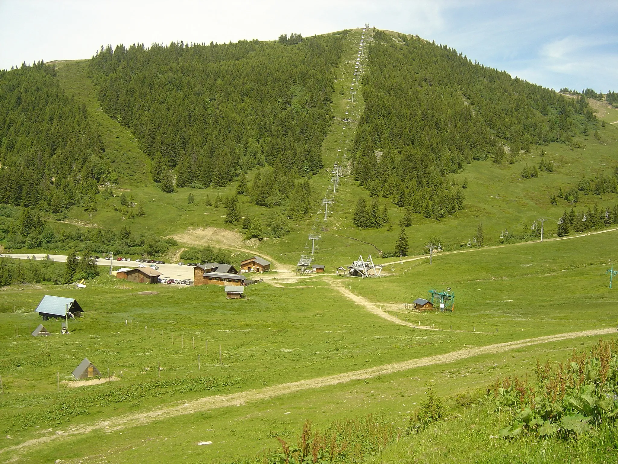 Photo showing: Station du Super Collet (1630m) qui prolonge celle du Collet d'Allevard (1450m)