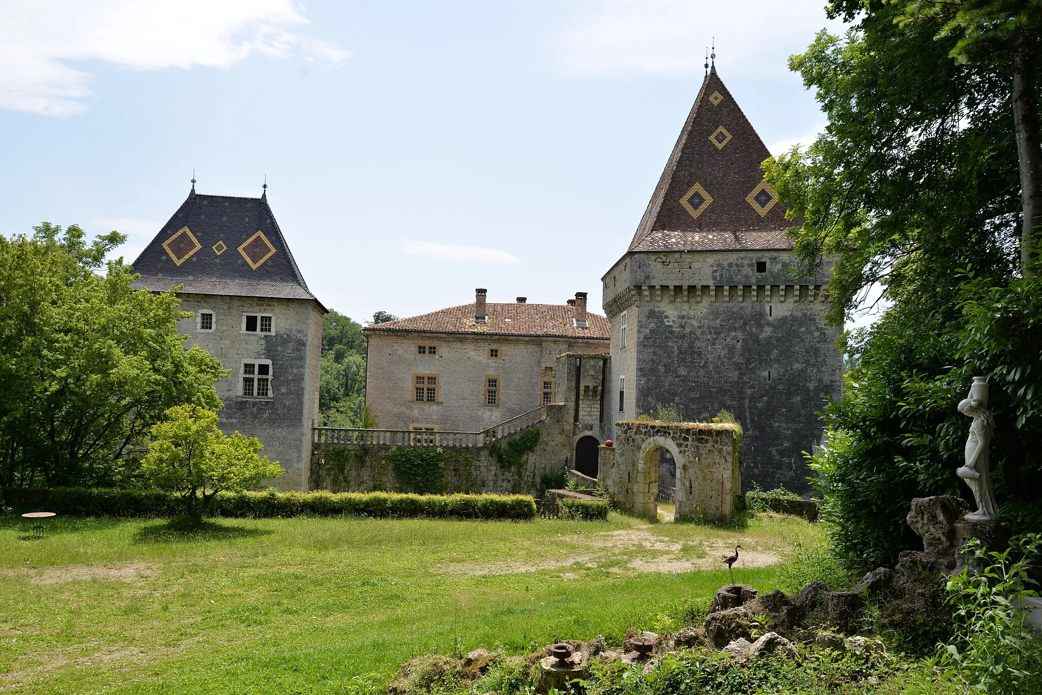 Photo showing: Château de la Sône