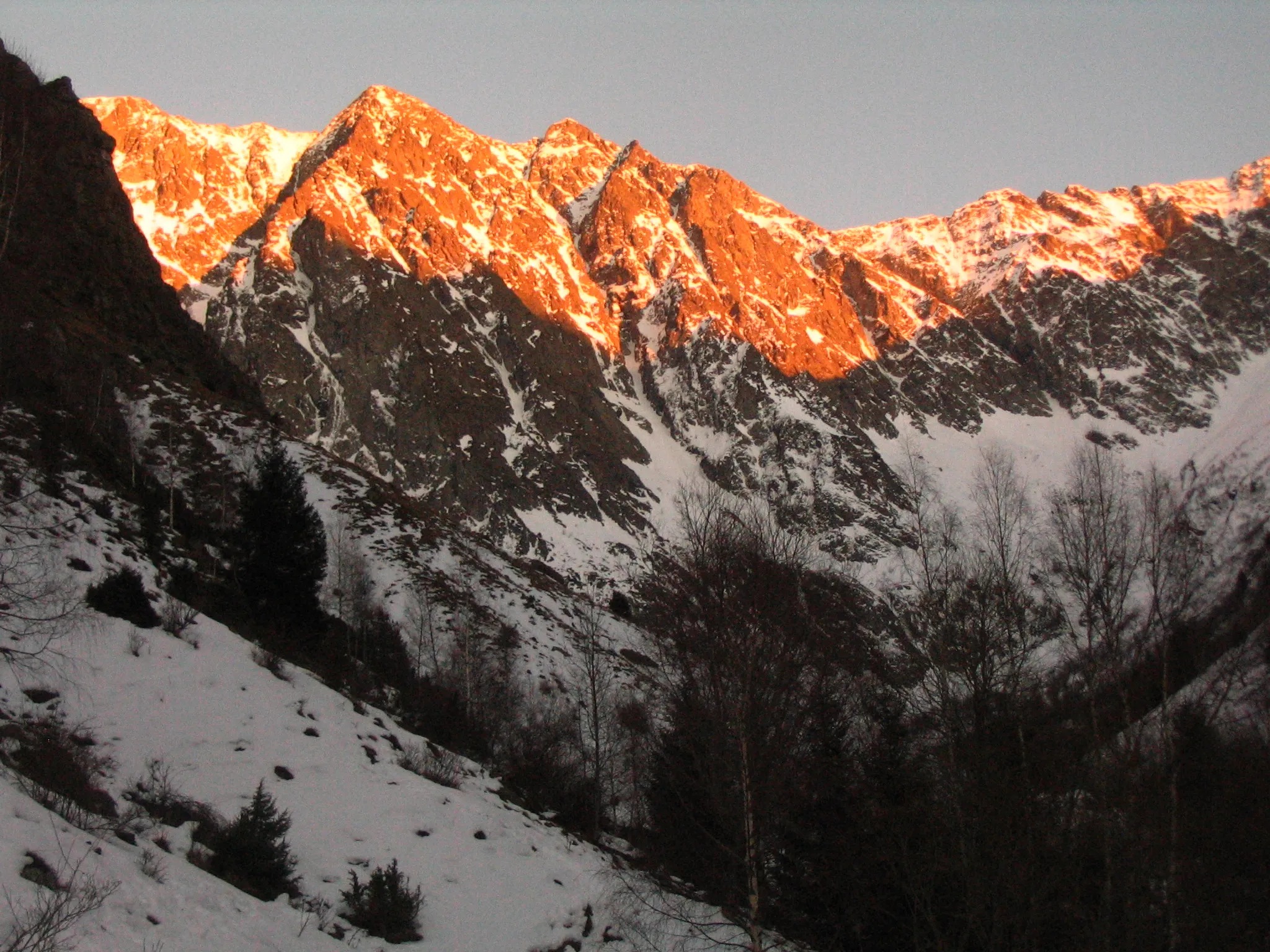 Photo showing: Face Ouest du Grand Armet en hiver