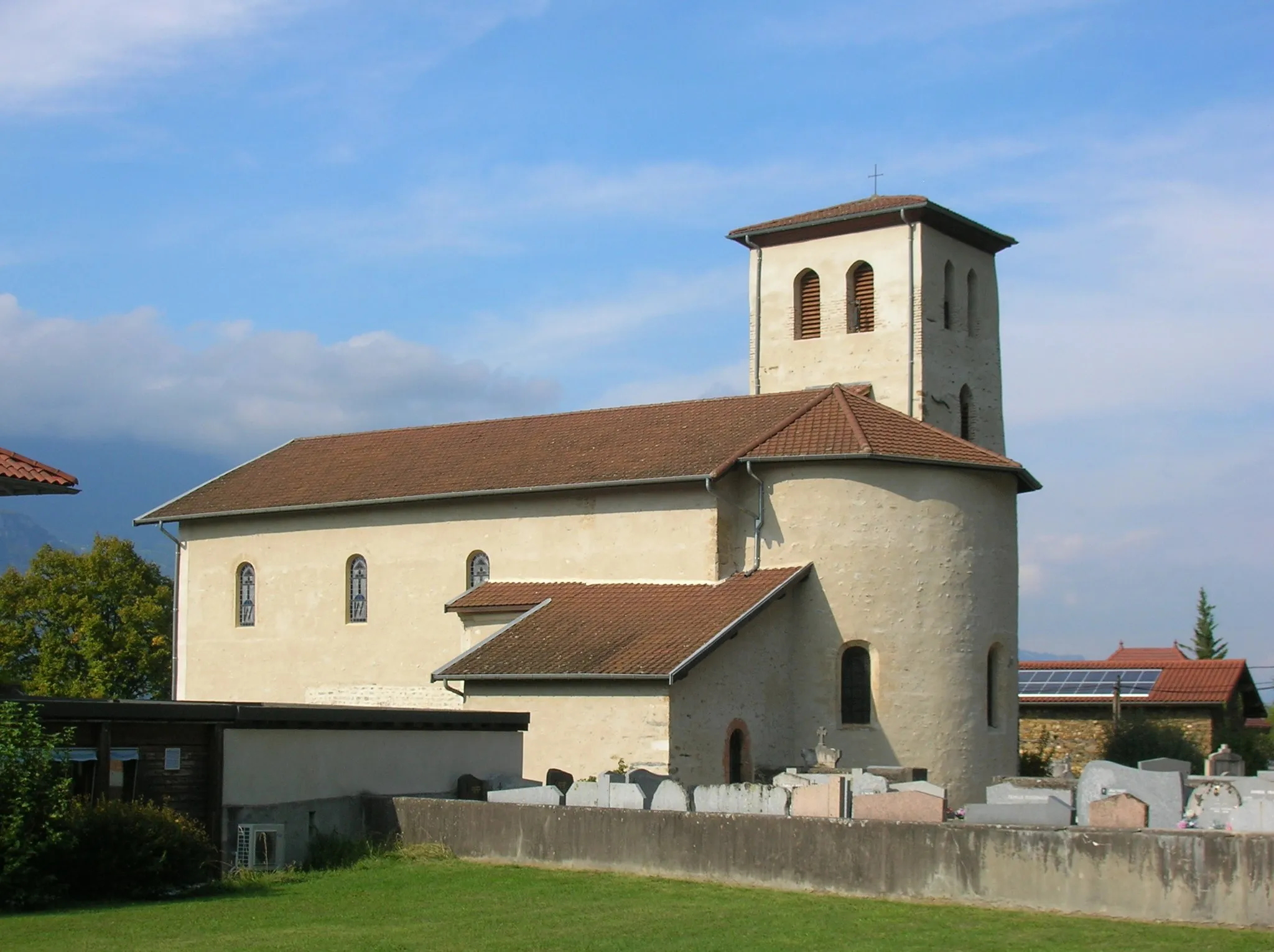 Photo showing: église Notre-Dame, Le Champ-près-Froges, Isère, AuRA, France.