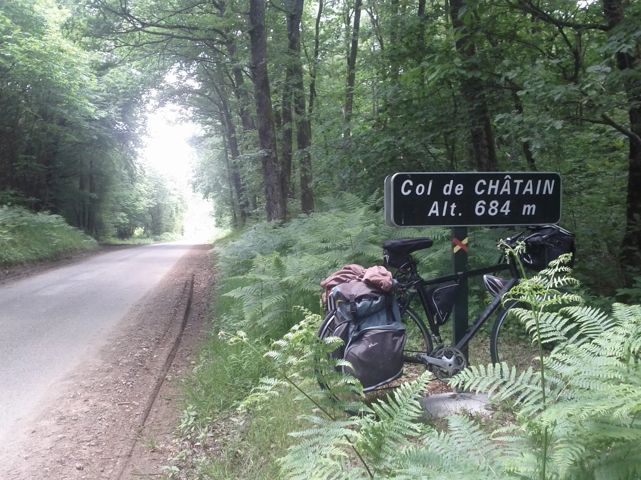 Photo showing: Au col de Châtain