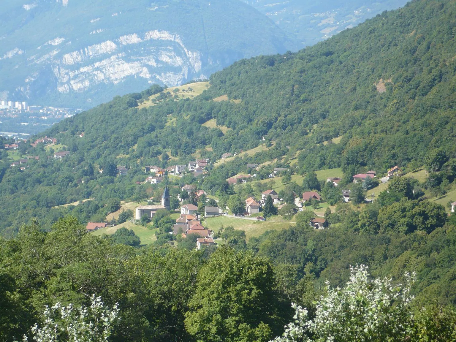 Photo showing: Vue de plus haut