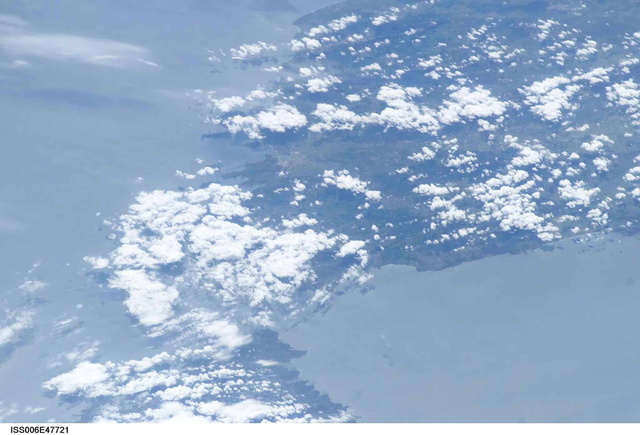 Photo showing: View of Sardinia taken during ISS Expedition 6.