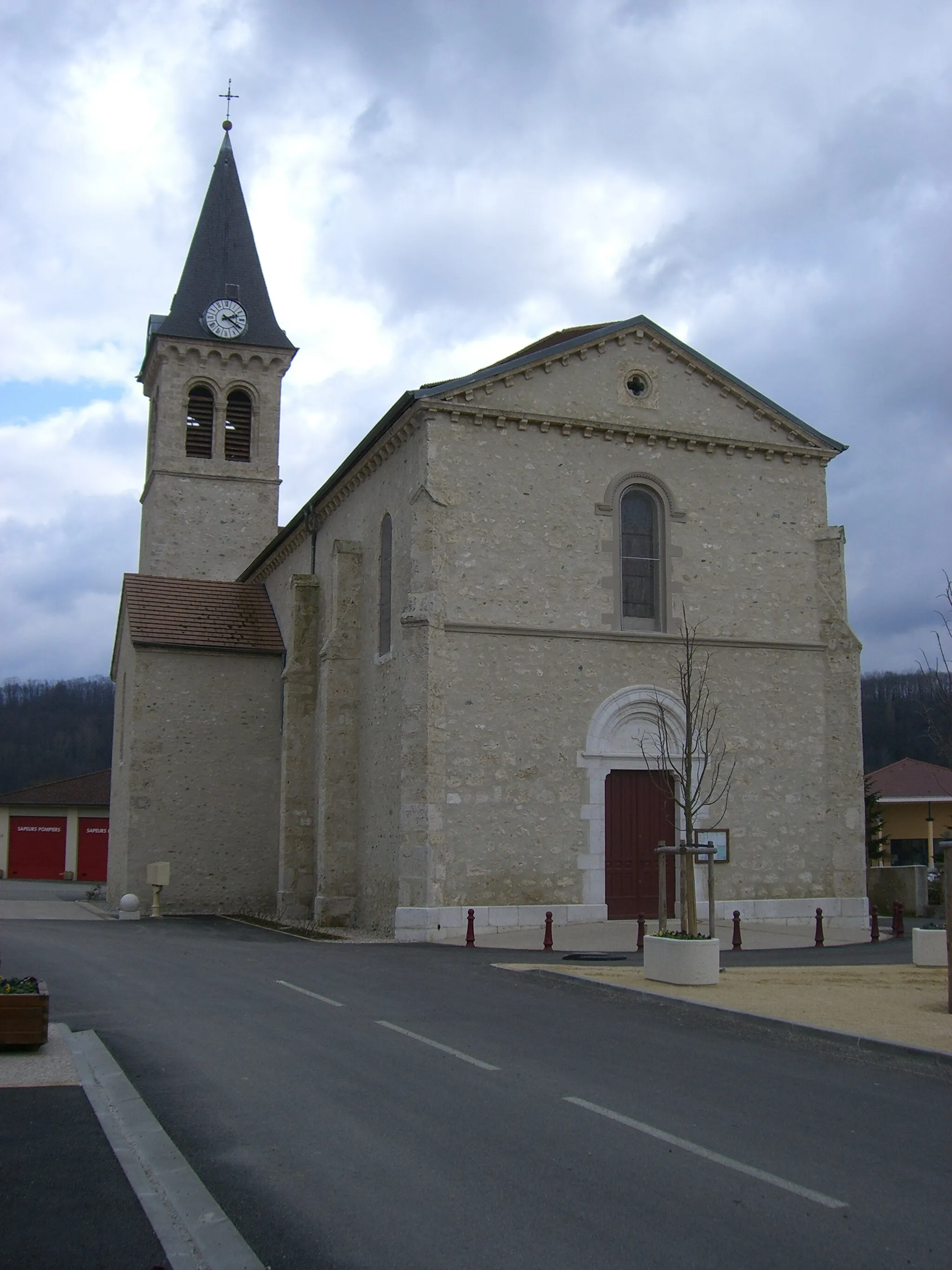 Photo showing: L'église de Saint-Just-de-Claix.