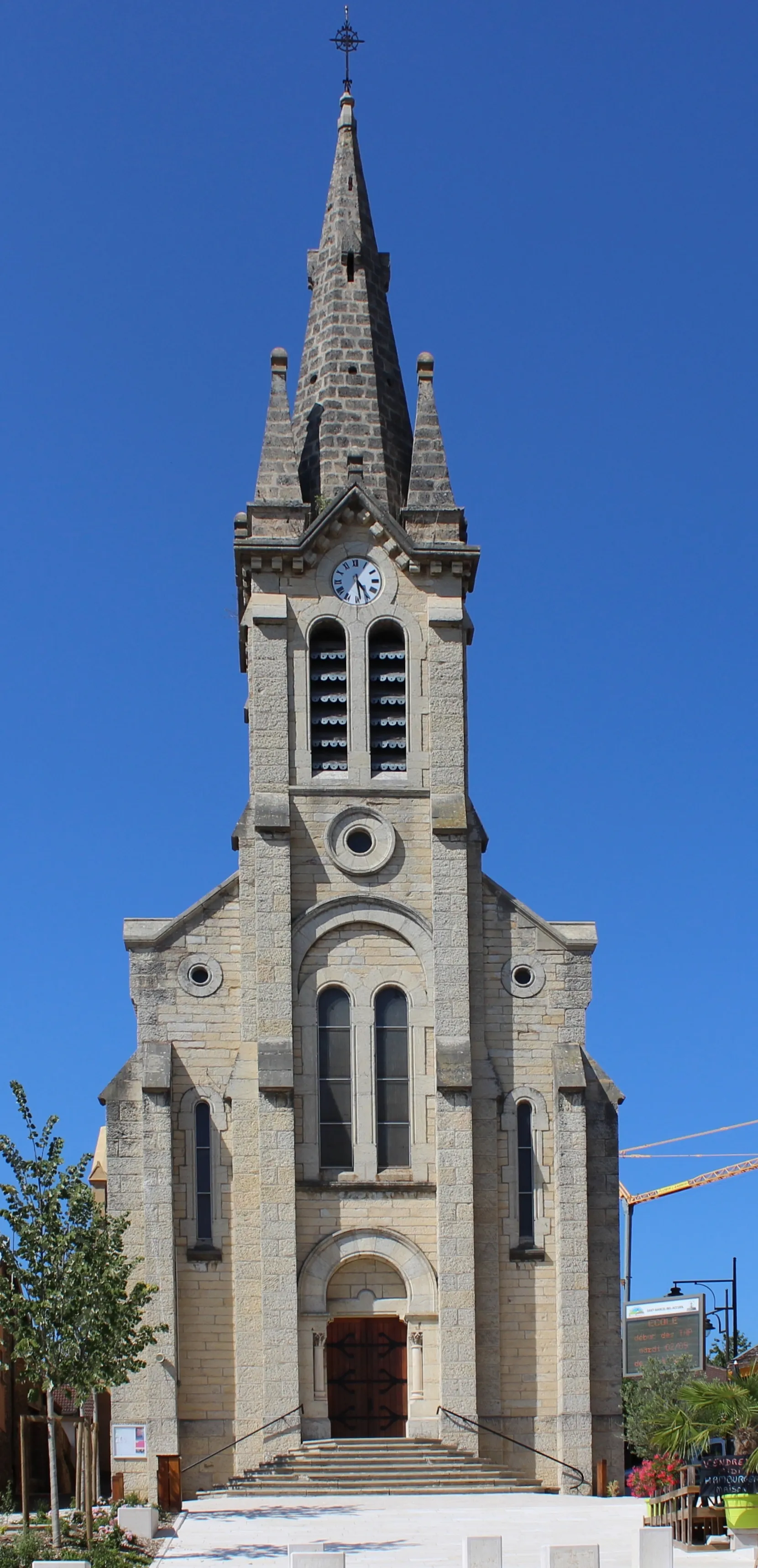 Photo showing: Saint-Marcel-Bel-Accueil - Église