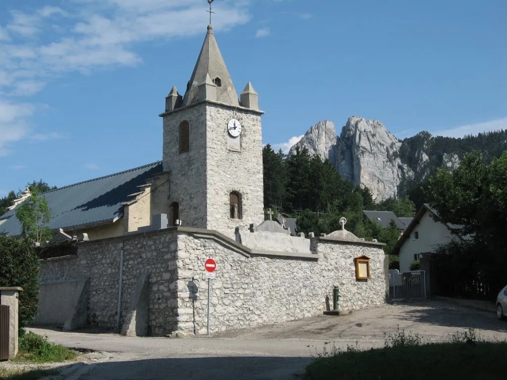 Photo showing: Church in Saint-Nizier-du-Moucherotte (France)