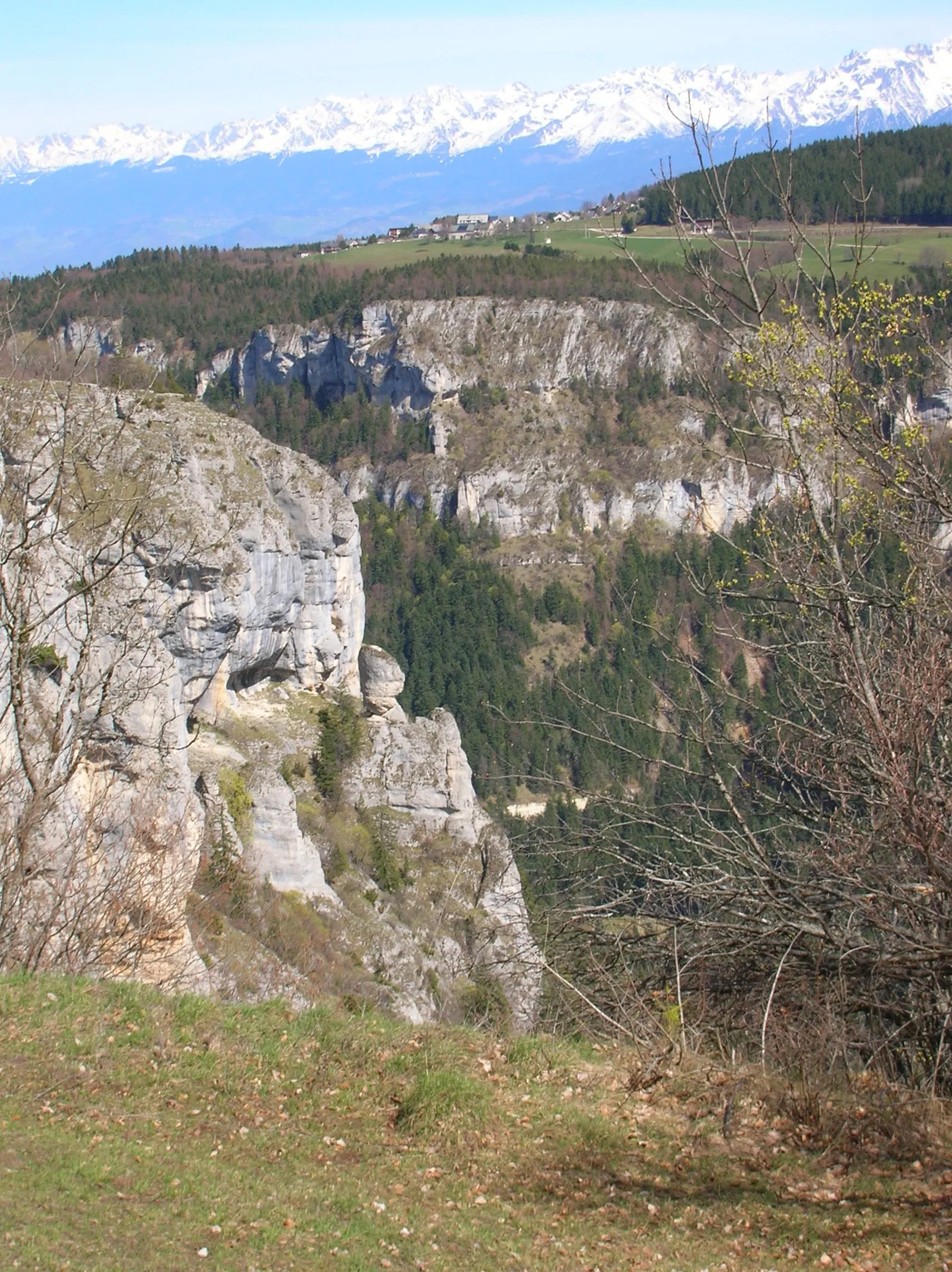 Photo showing: gorges du furon et st nizier du moucherotte, Isère, France.