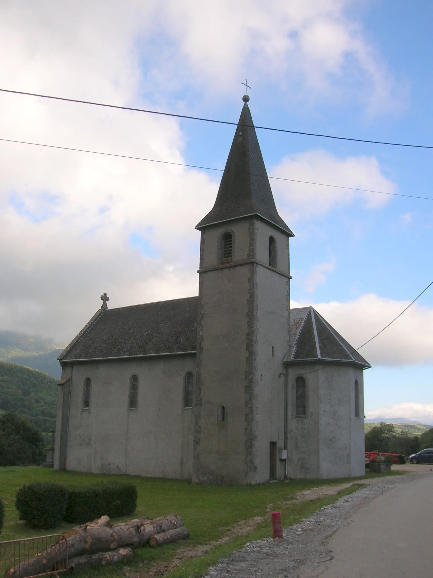 Photo showing: église de Saint-Théoffrey, Isère, France.