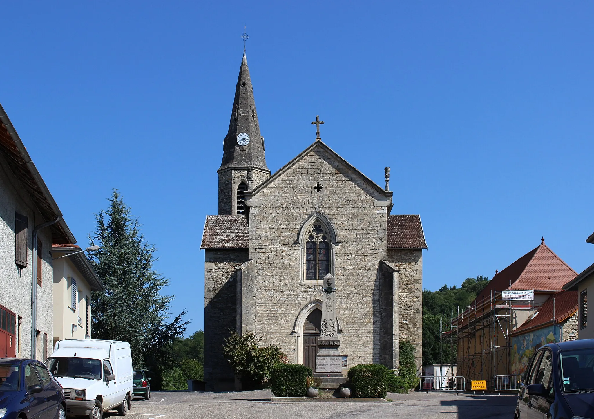 Photo showing: L'église de Salagnon.