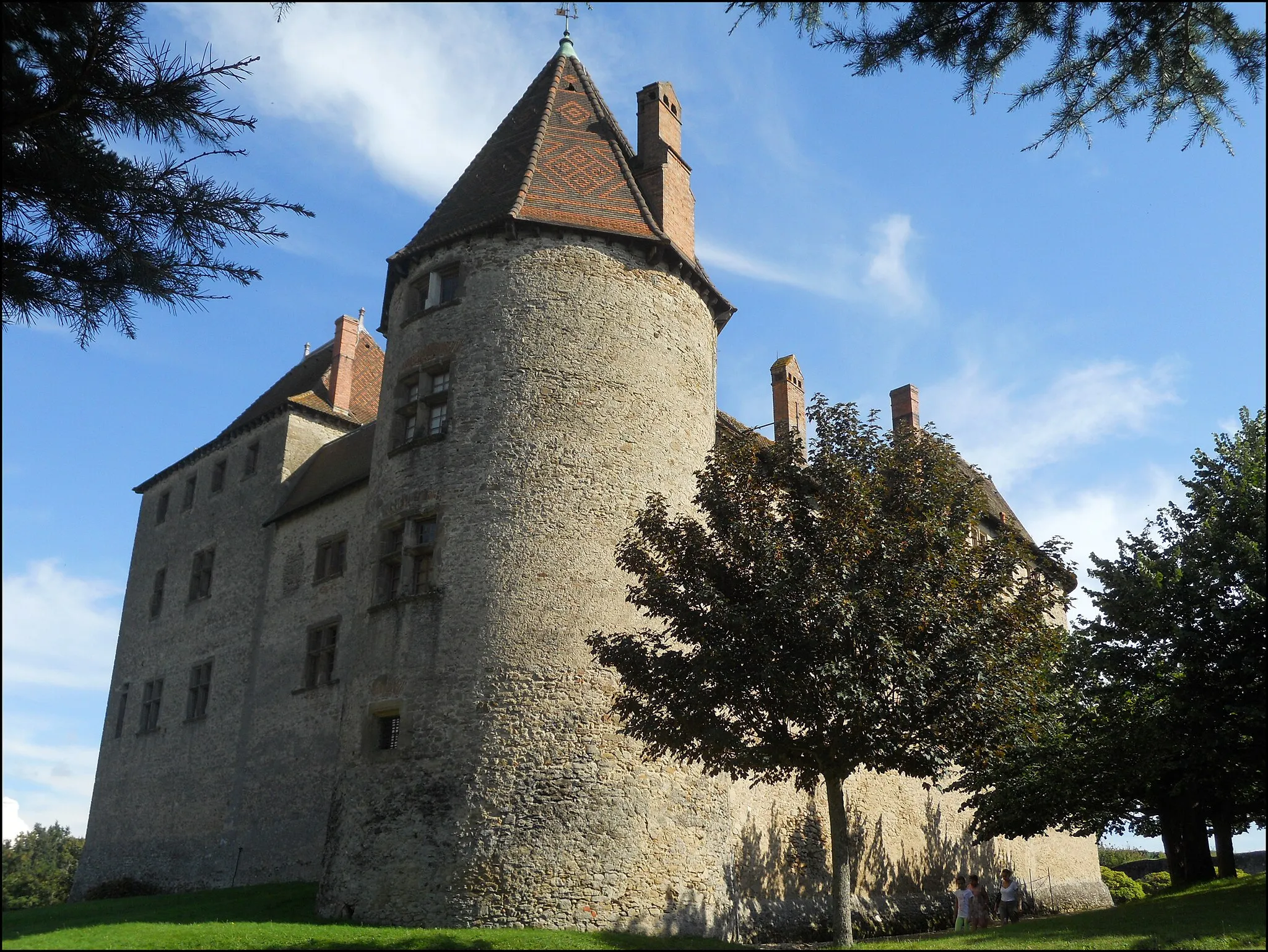 Photo showing: Château de Septème (vue sur une tour d'angle)