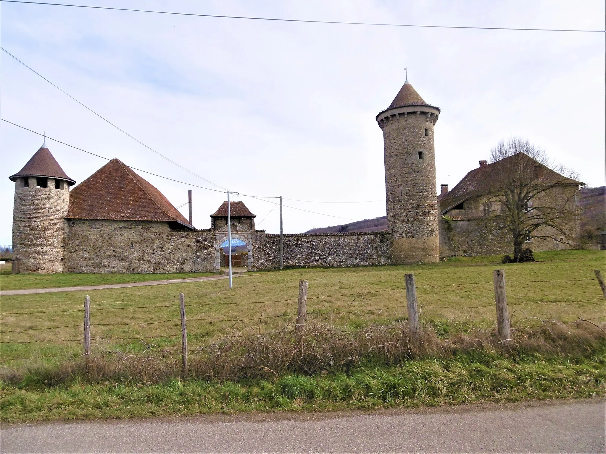 Photo showing: Domaine de la Thivollière à Sillans en février 2021