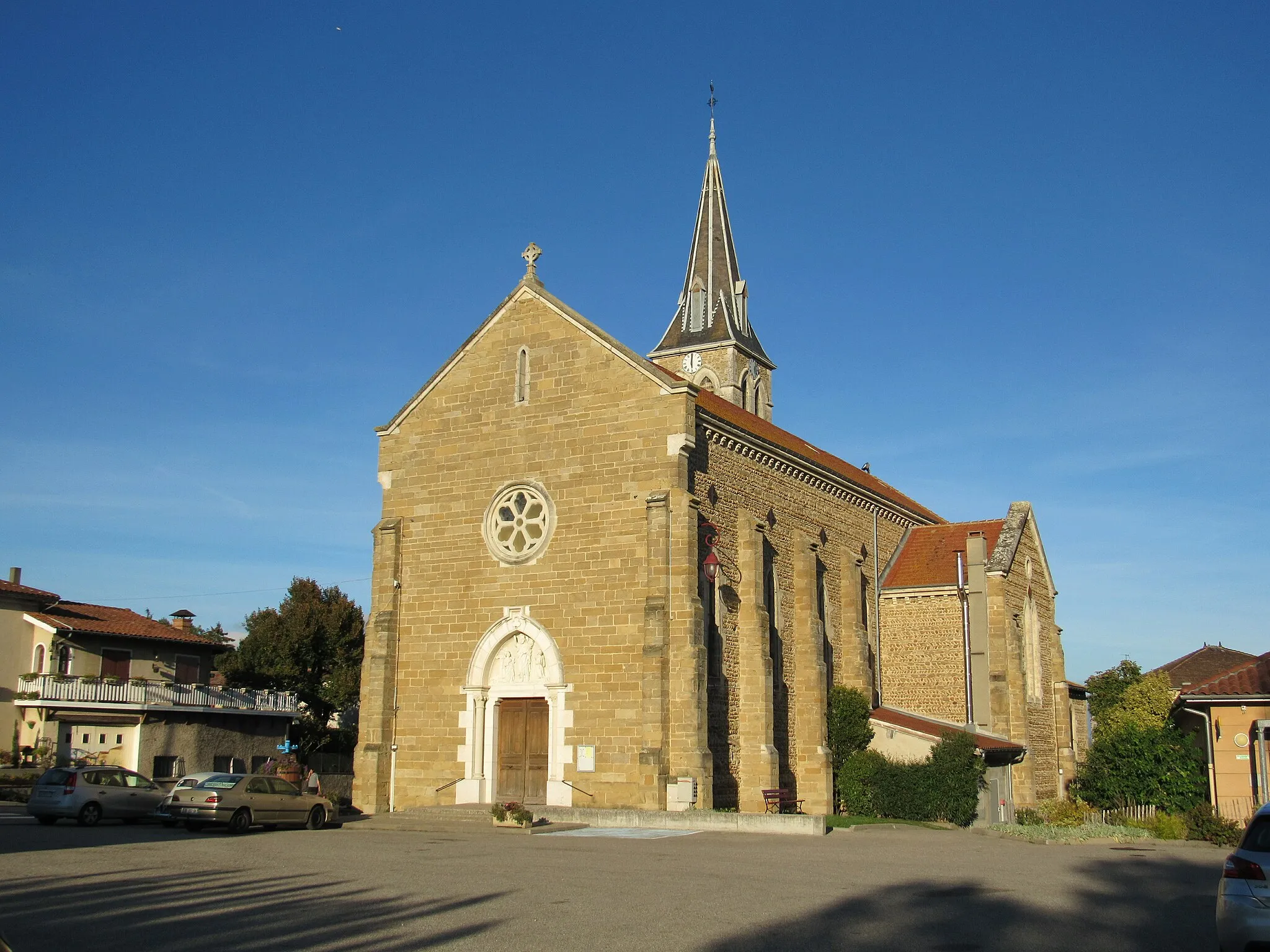 Photo showing: église Saint Clair