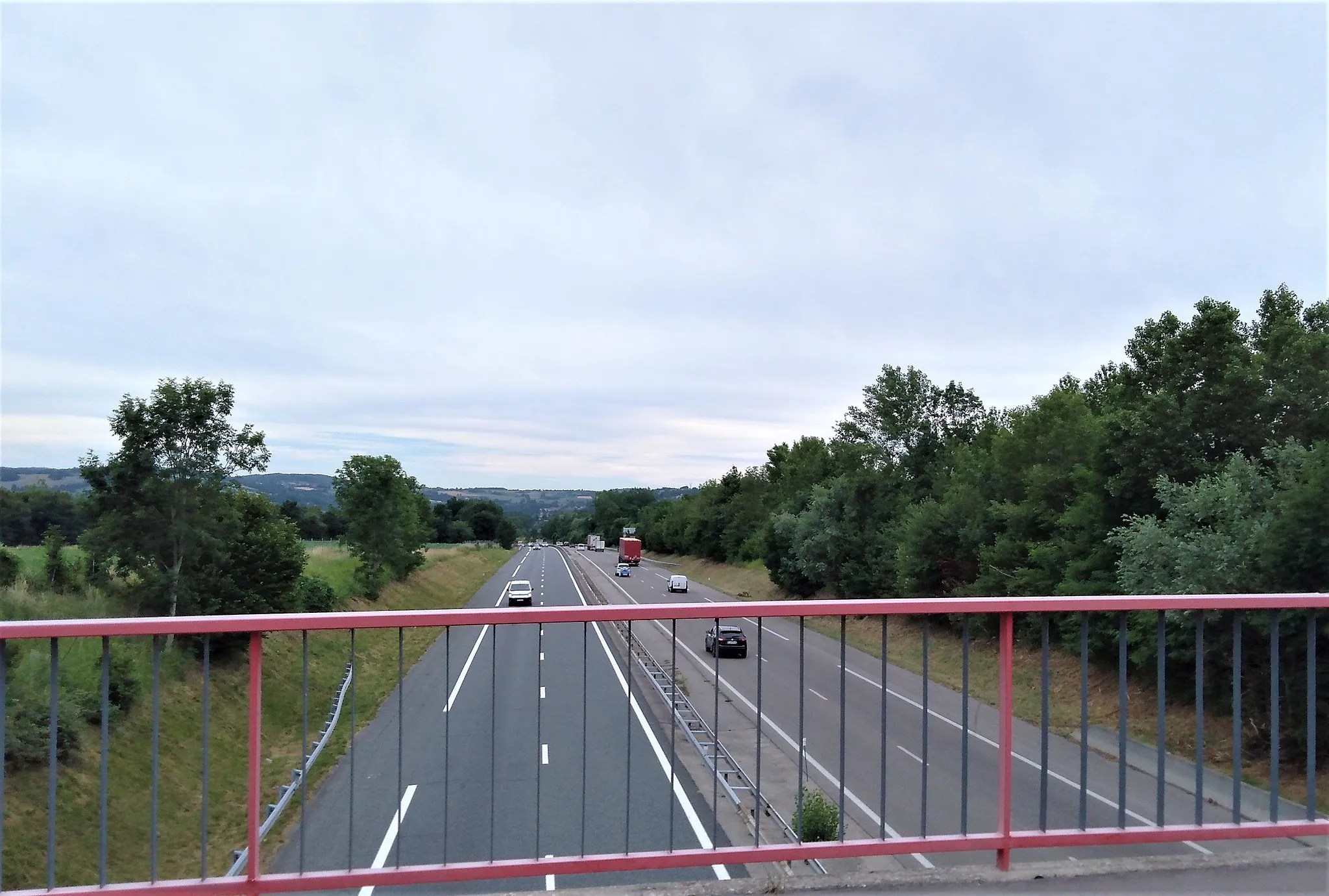 Photo showing: L'A48 à Torchefelon