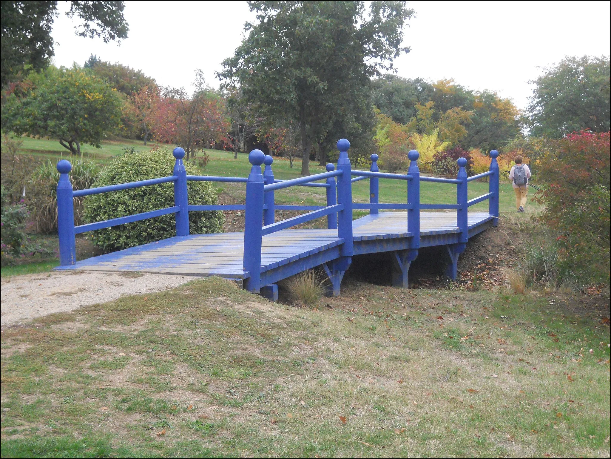 Photo showing: Paysage d'automne au "Jardin du Bois-Marquis" (vue 3) # Vernioz # Isère (38) .