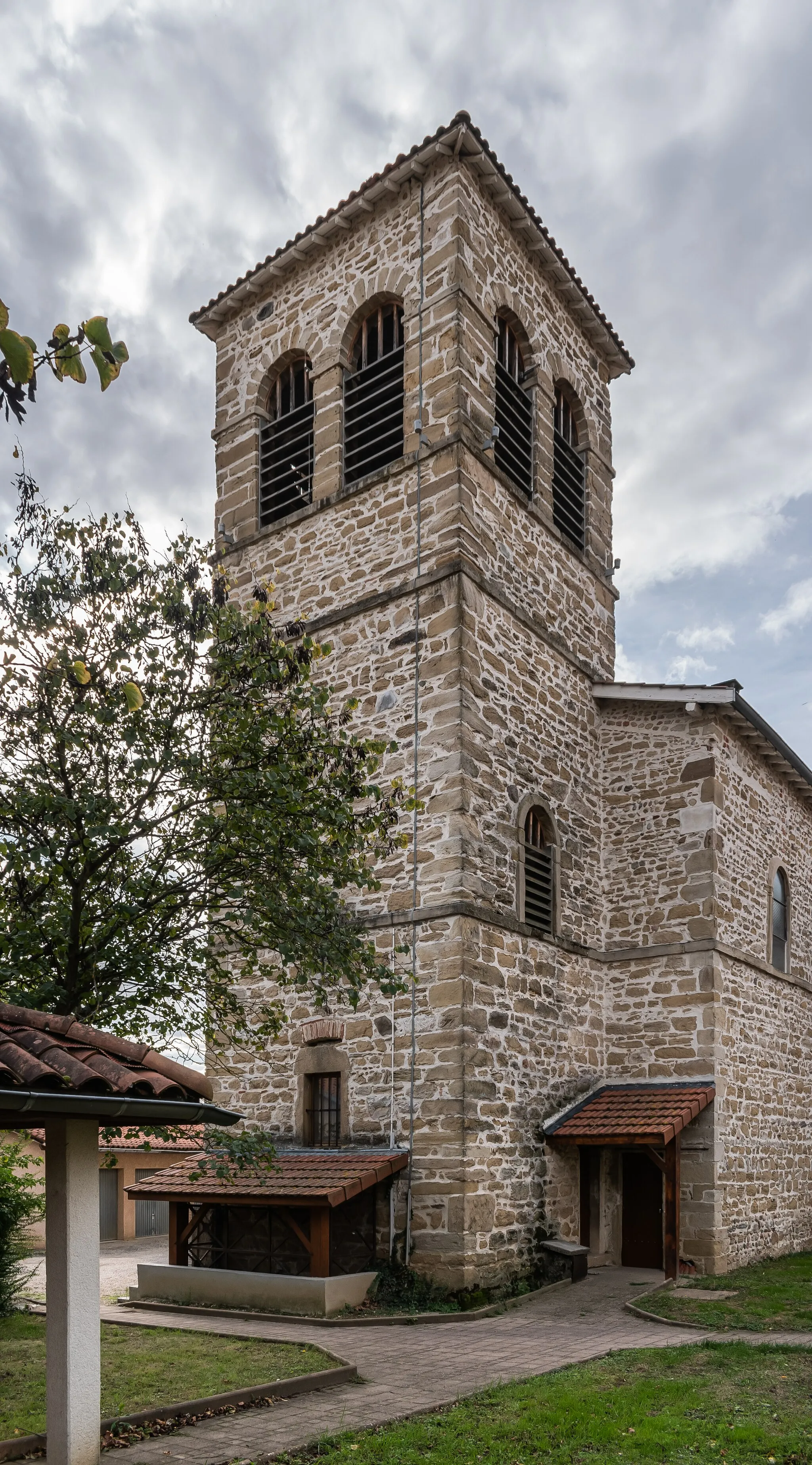 Photo showing: Saint Maurice church in Villette-de-Vienne, Isère, France