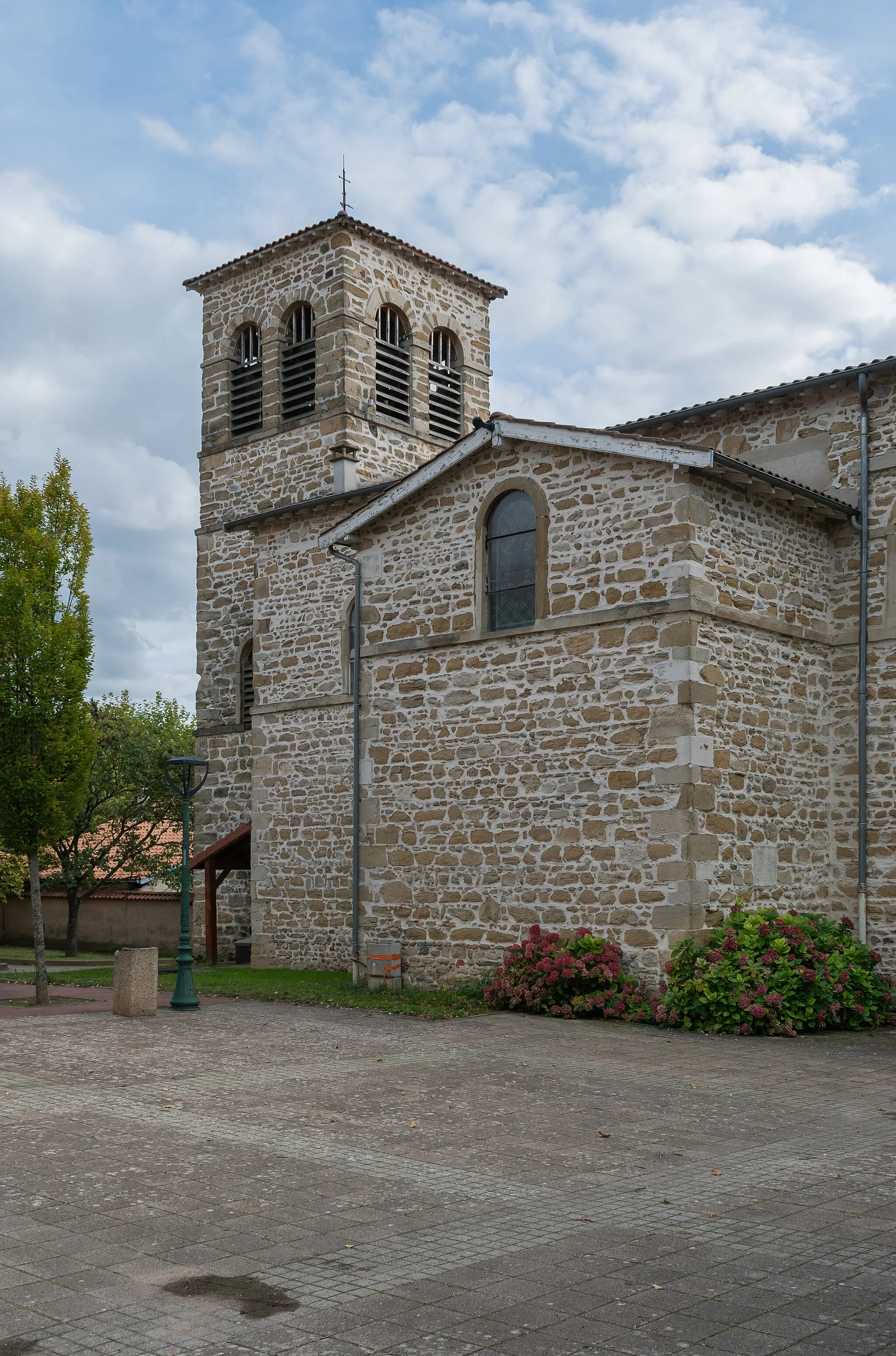 Photo showing: Saint Maurice church in Villette-de-Vienne, Isère, France