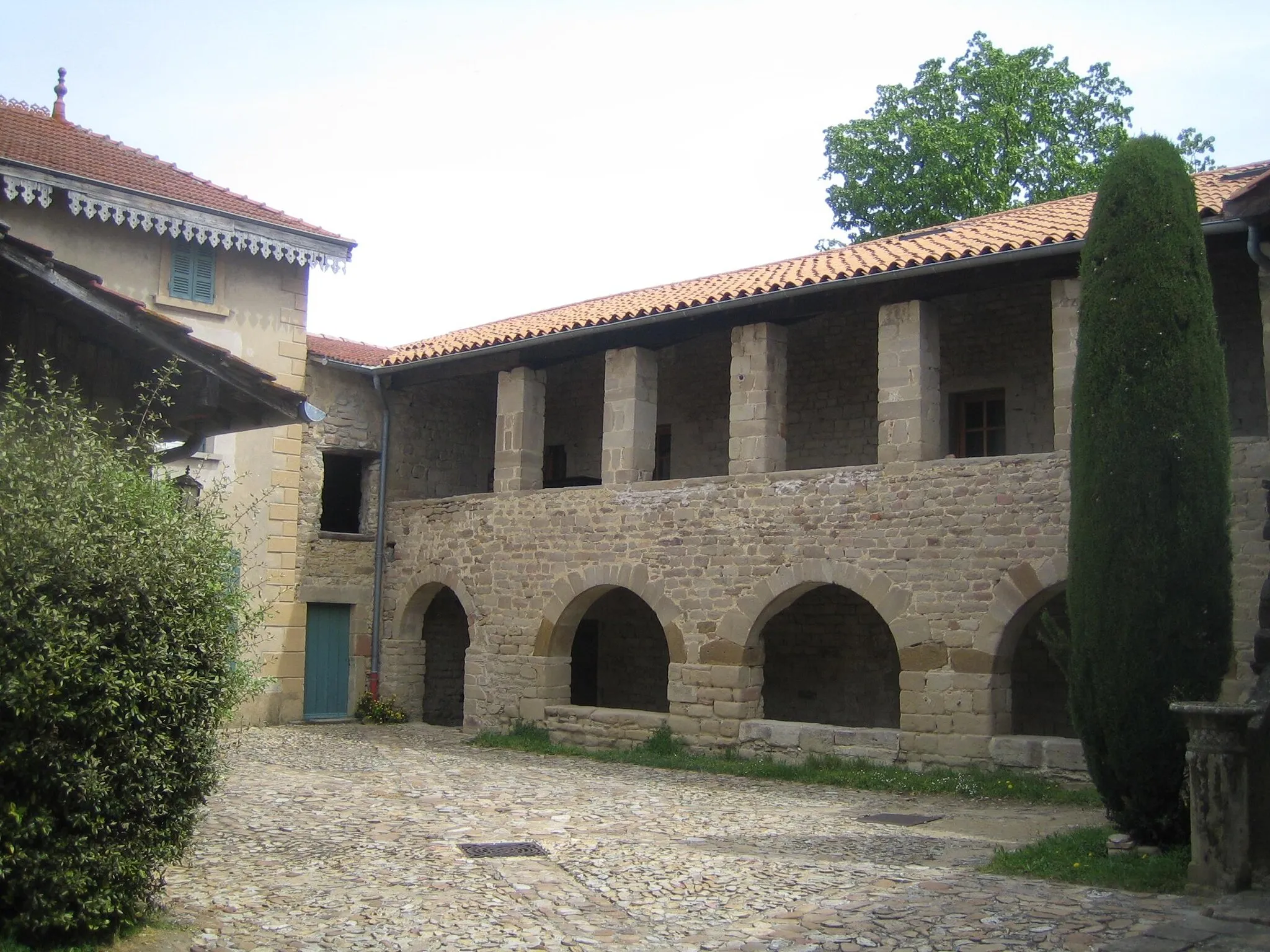 Photo showing: prieuré Sainte-Agnès à La Motte-de-Galaure dans la Drôme