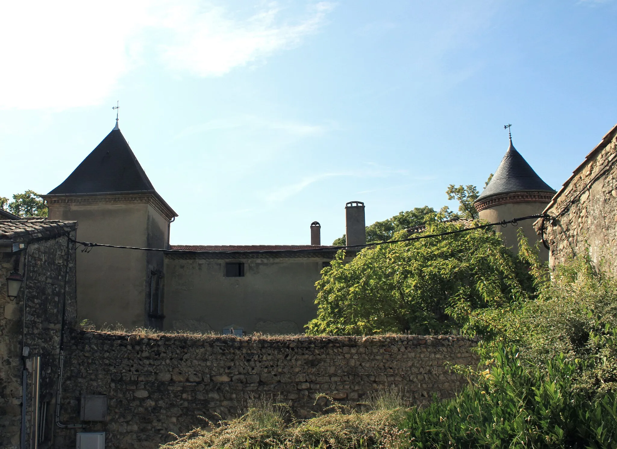 Photo showing: Le château de Haut-Livron