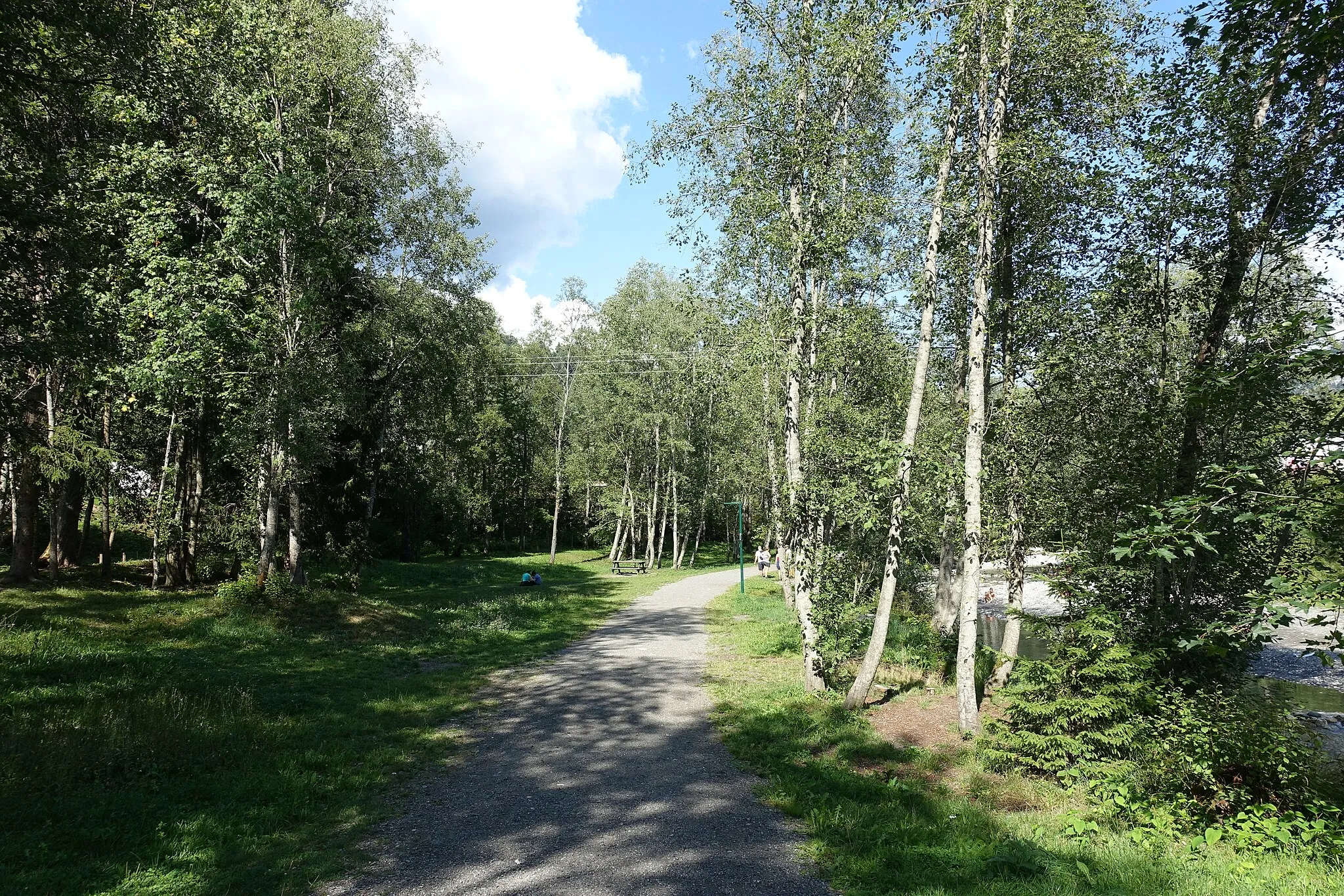 Photo showing: Arly river @ Praz-sur-Arly @ Hike to Mont Clocher & Mont de Vorès