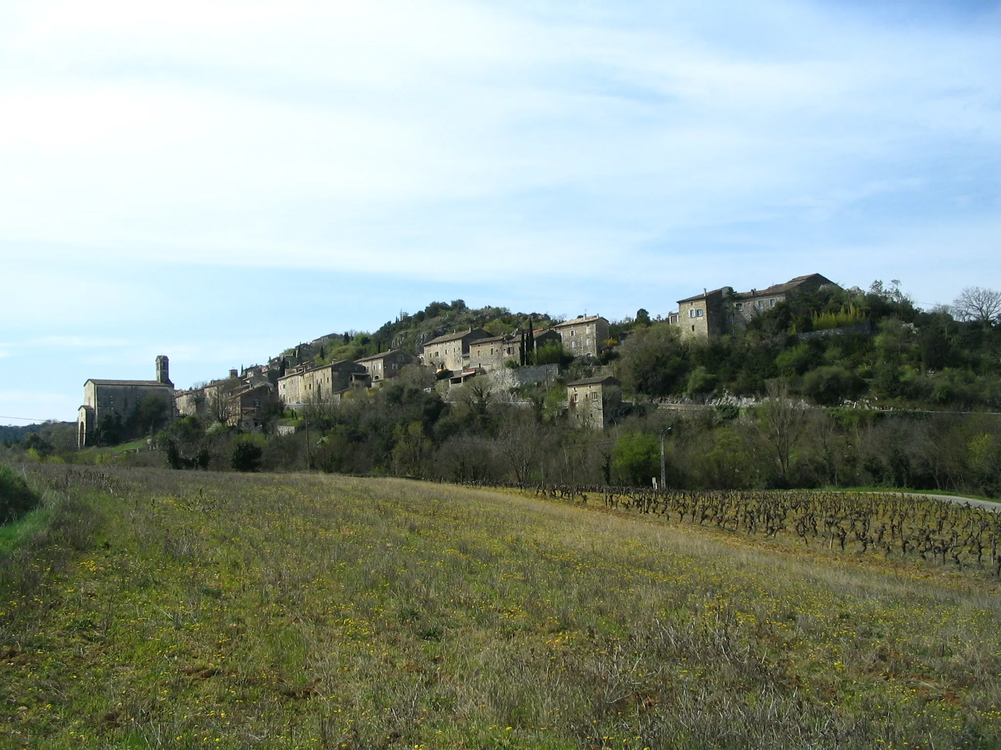 Photo showing: Village Lagorce in the Ardèche region, France