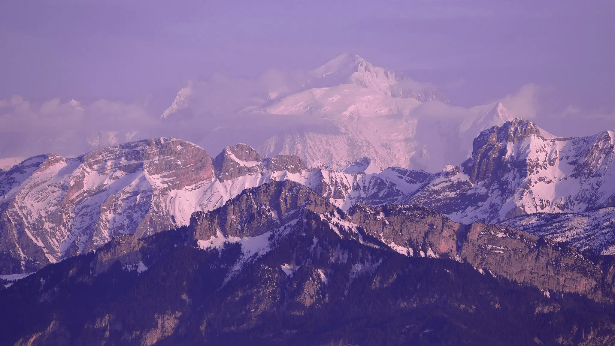 Photo showing: Mont Blanc