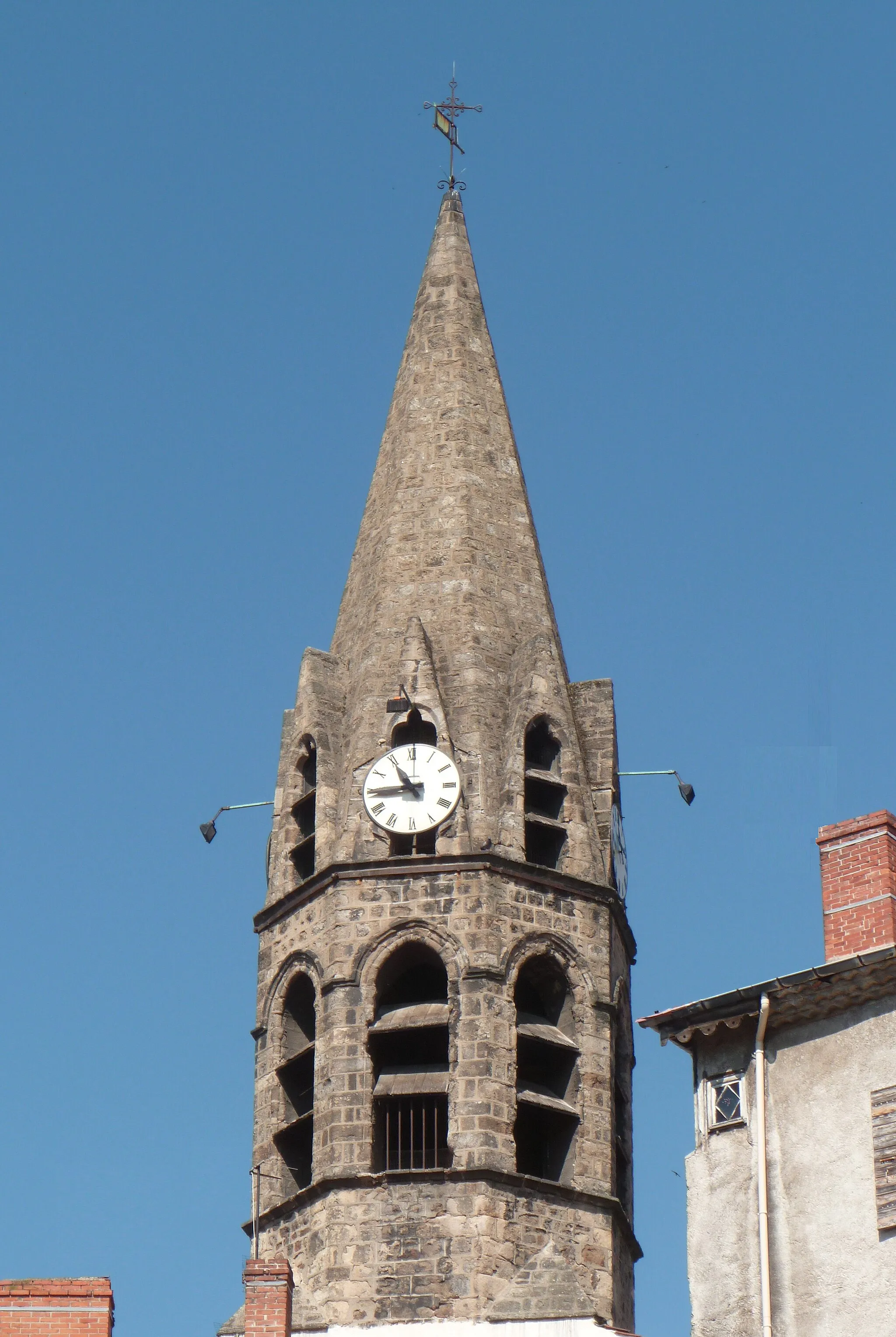Photo showing: Annonay, clocher de la chapelle de Trachin.
