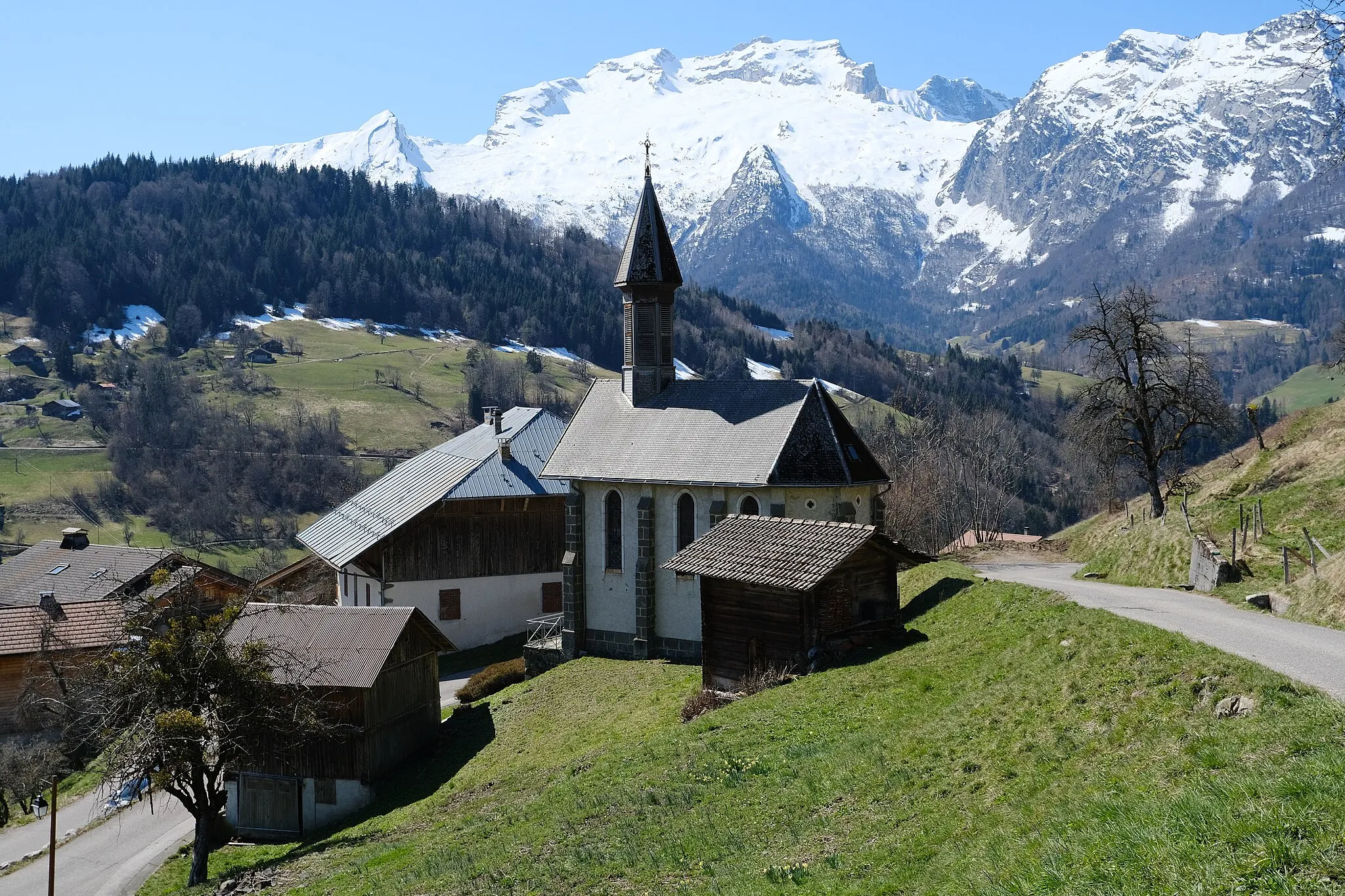 Photo showing: Chapelle de Villard-Dessous @ Manigod