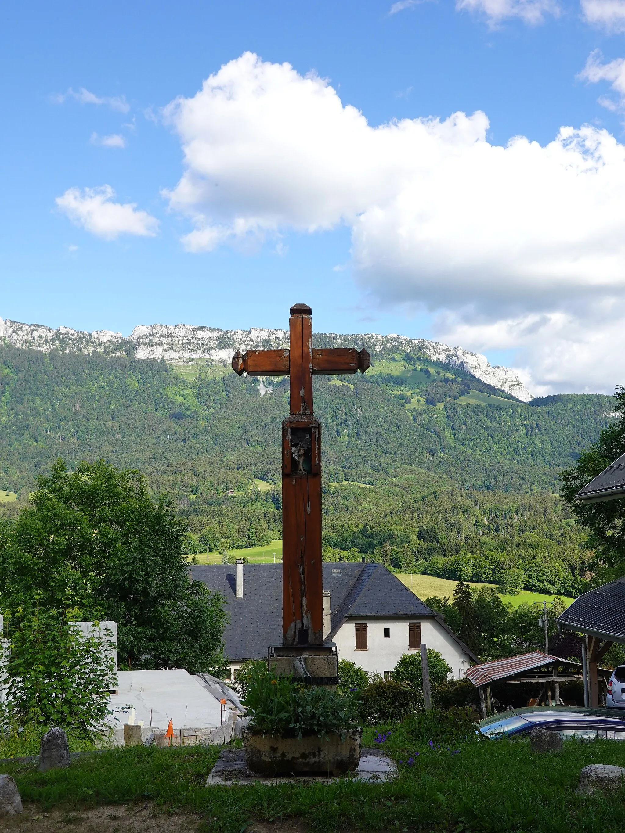 Photo showing: Croix @ Leschaux