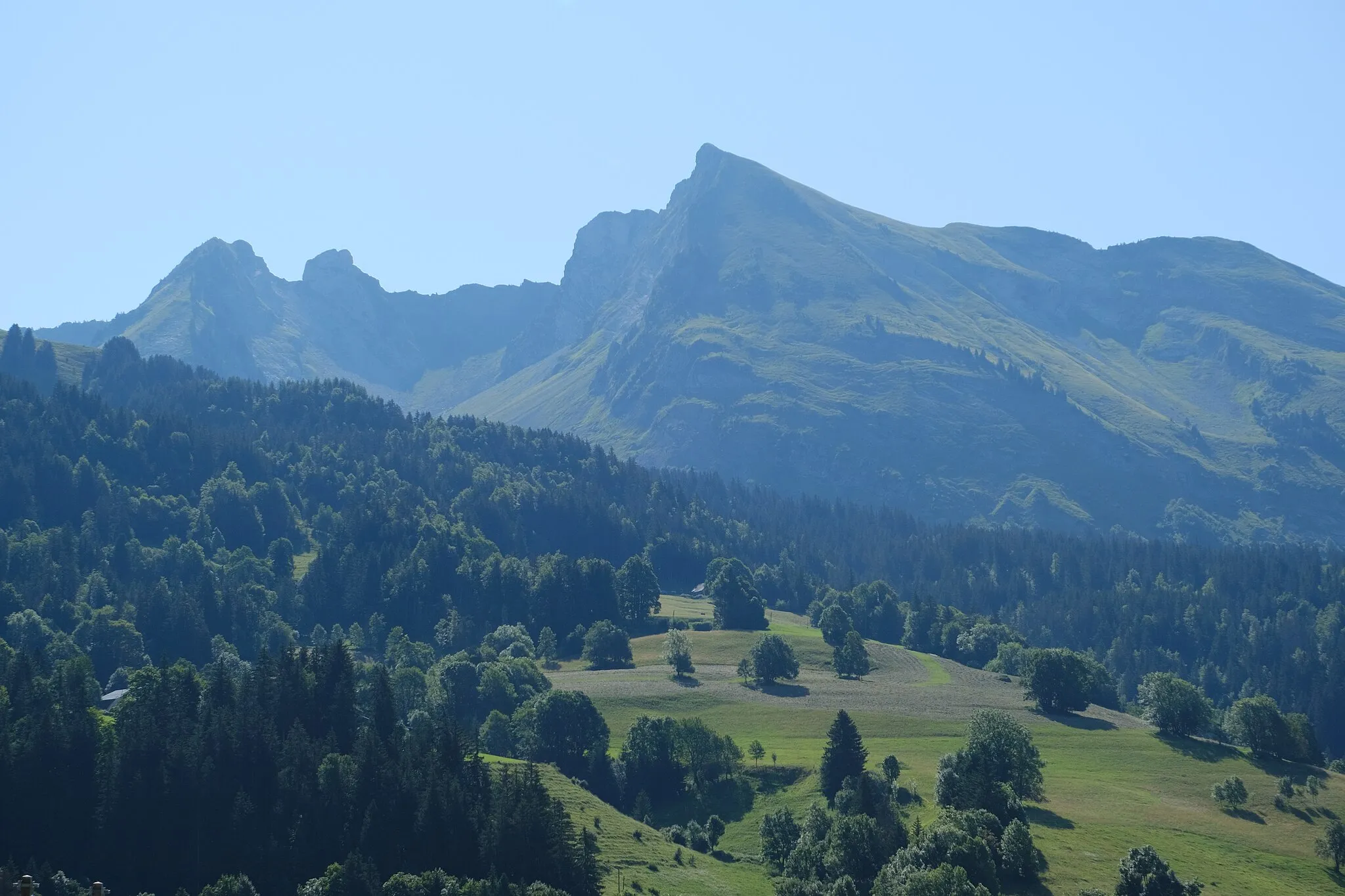 Photo showing: Aiguille du Bouchet @ Le Bouchet-Mont-Charvin