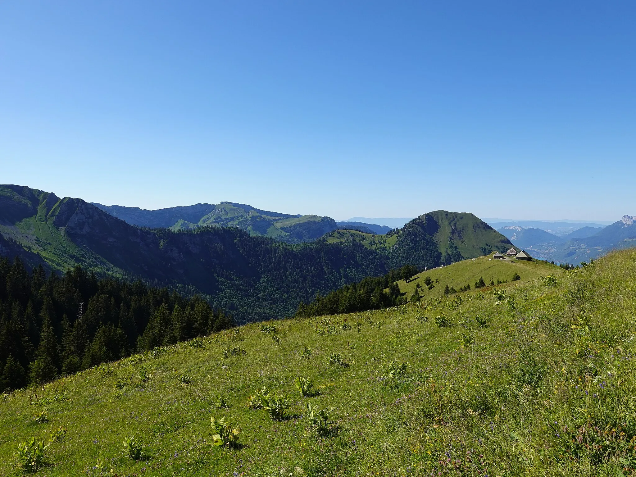 Photo showing: Aulp de Seythenex @ Chemin du Col d'Orgeval à la Station de Seythenex-la Sambuy