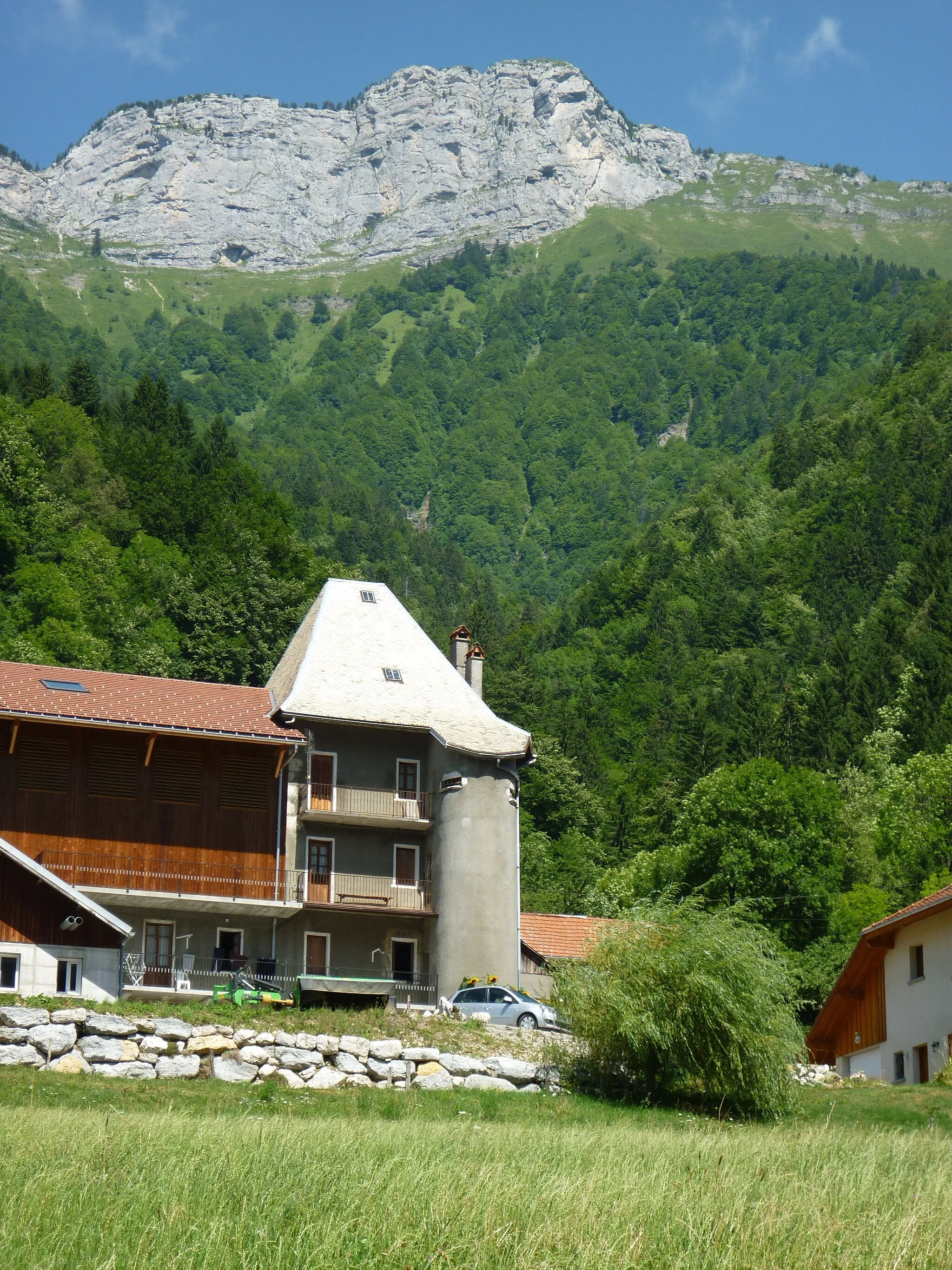 Photo showing: La Balme-de-Thuy (Haute-Savoie, france), maison forte, ancienne possession de la famille de Menthon