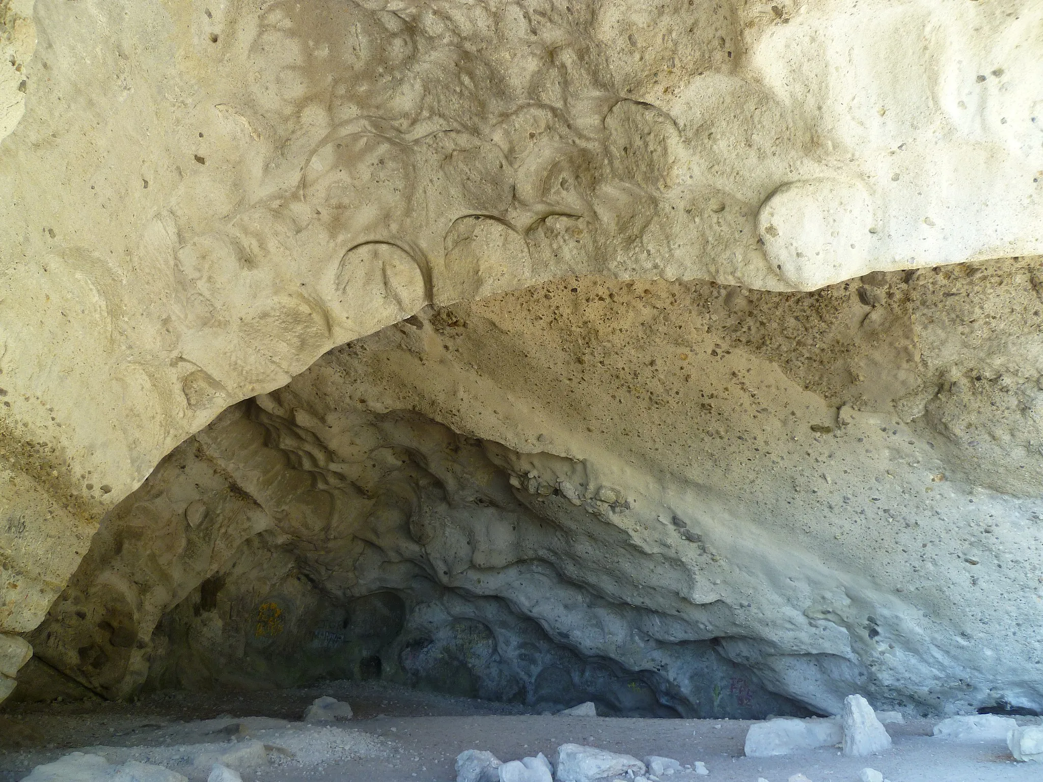 Photo showing: La meulières Grand'Gueule du Mont Vouan.