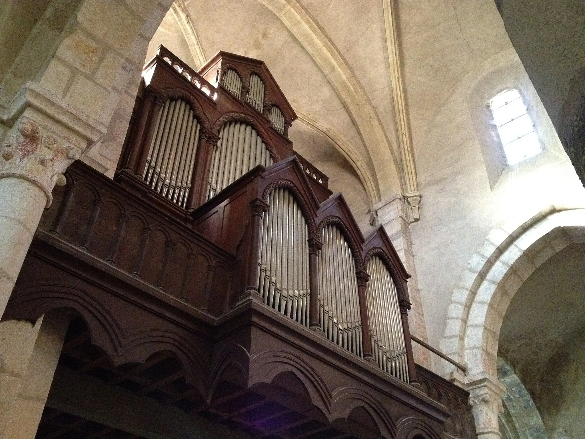 Photo showing: Orgue de Nantua (Ain)