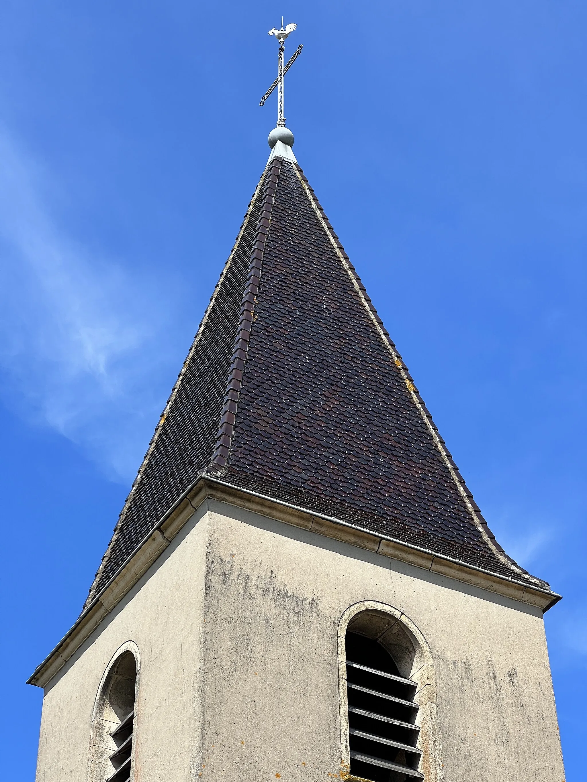 Photo showing: Église Saint-Martin d'Asnières-sur-Saône.