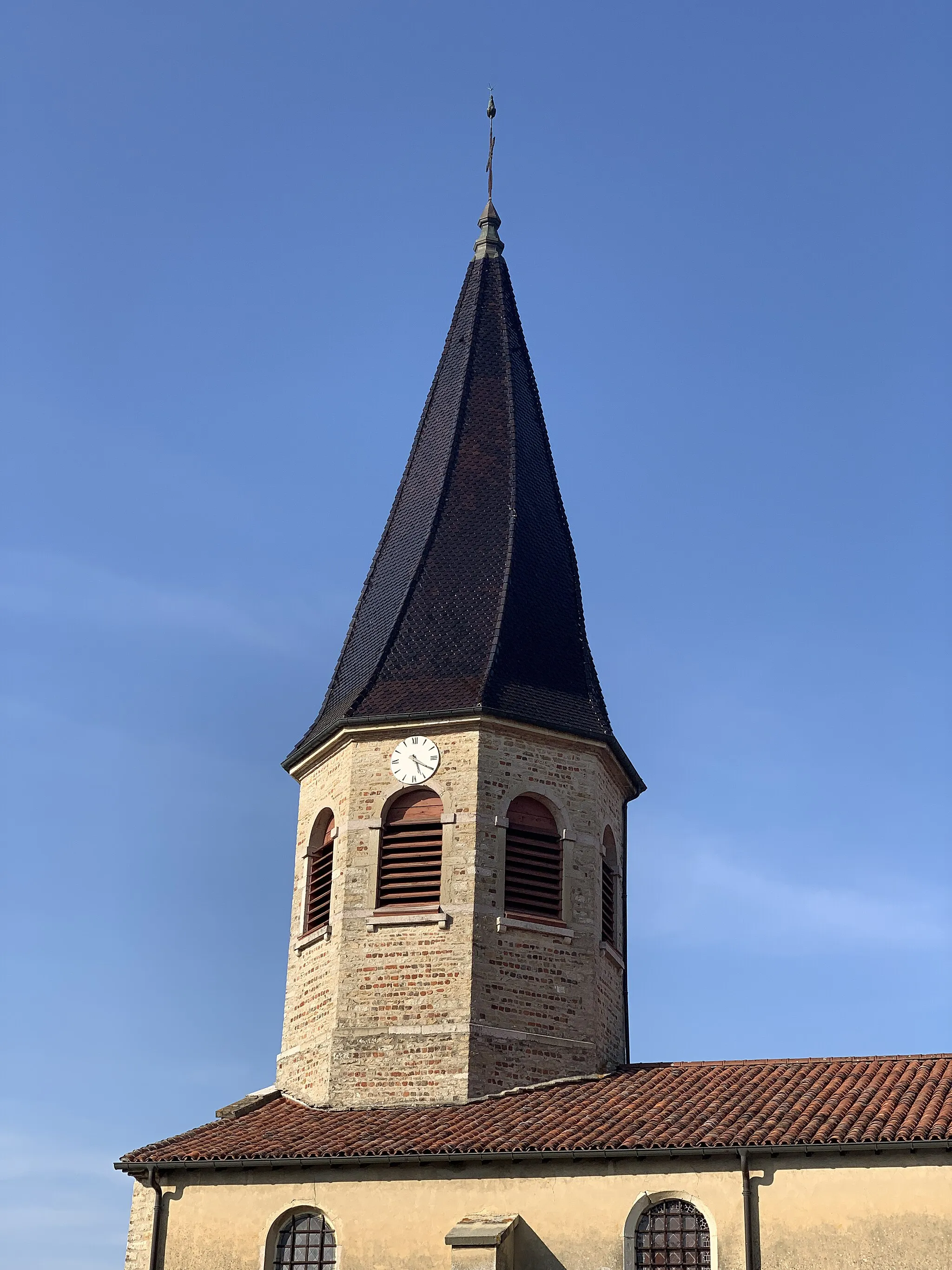 Photo showing: Église Saint-Loup d'Attignat.