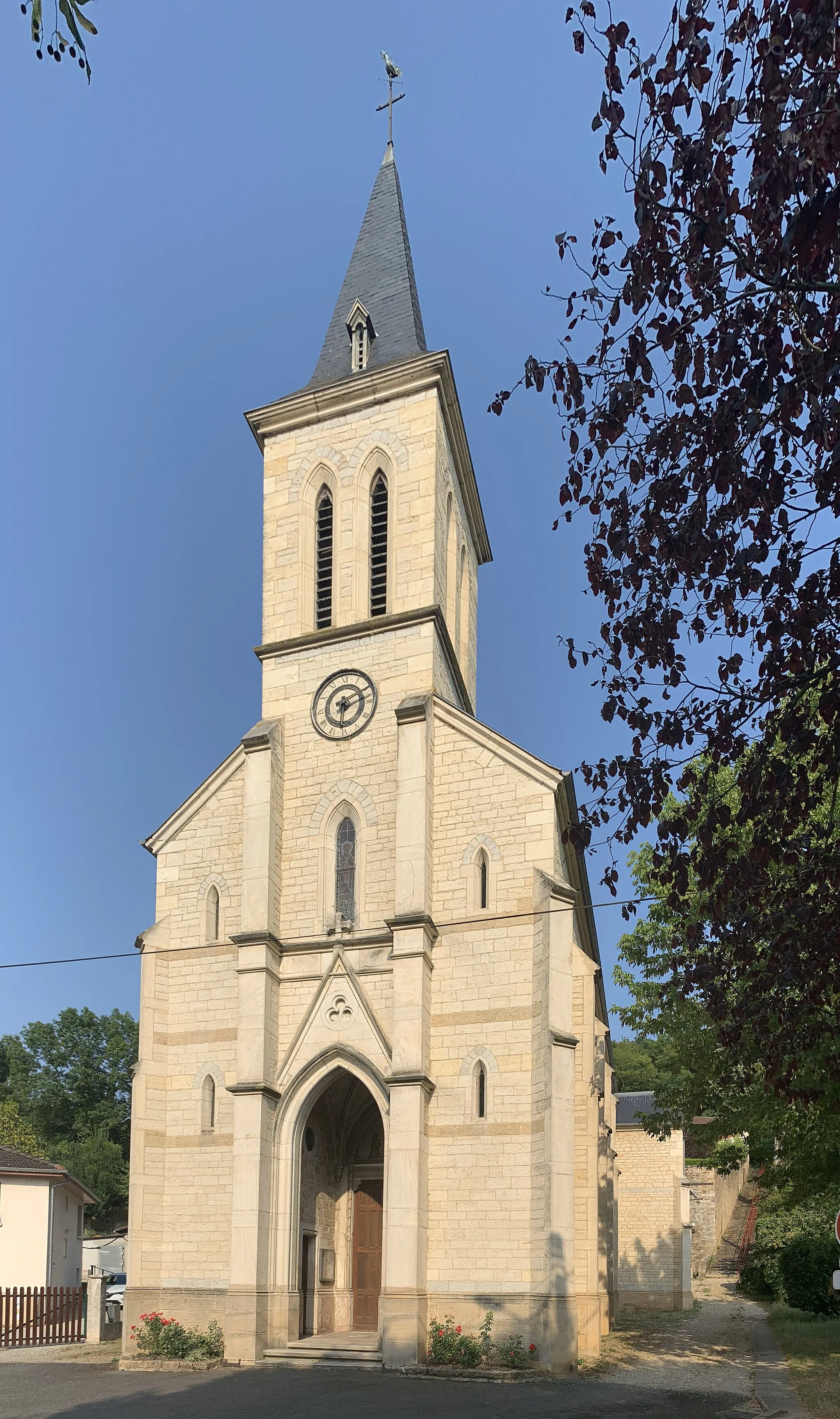 Photo showing: Église Saint-François-d'Assise de Beauregard, Ain.