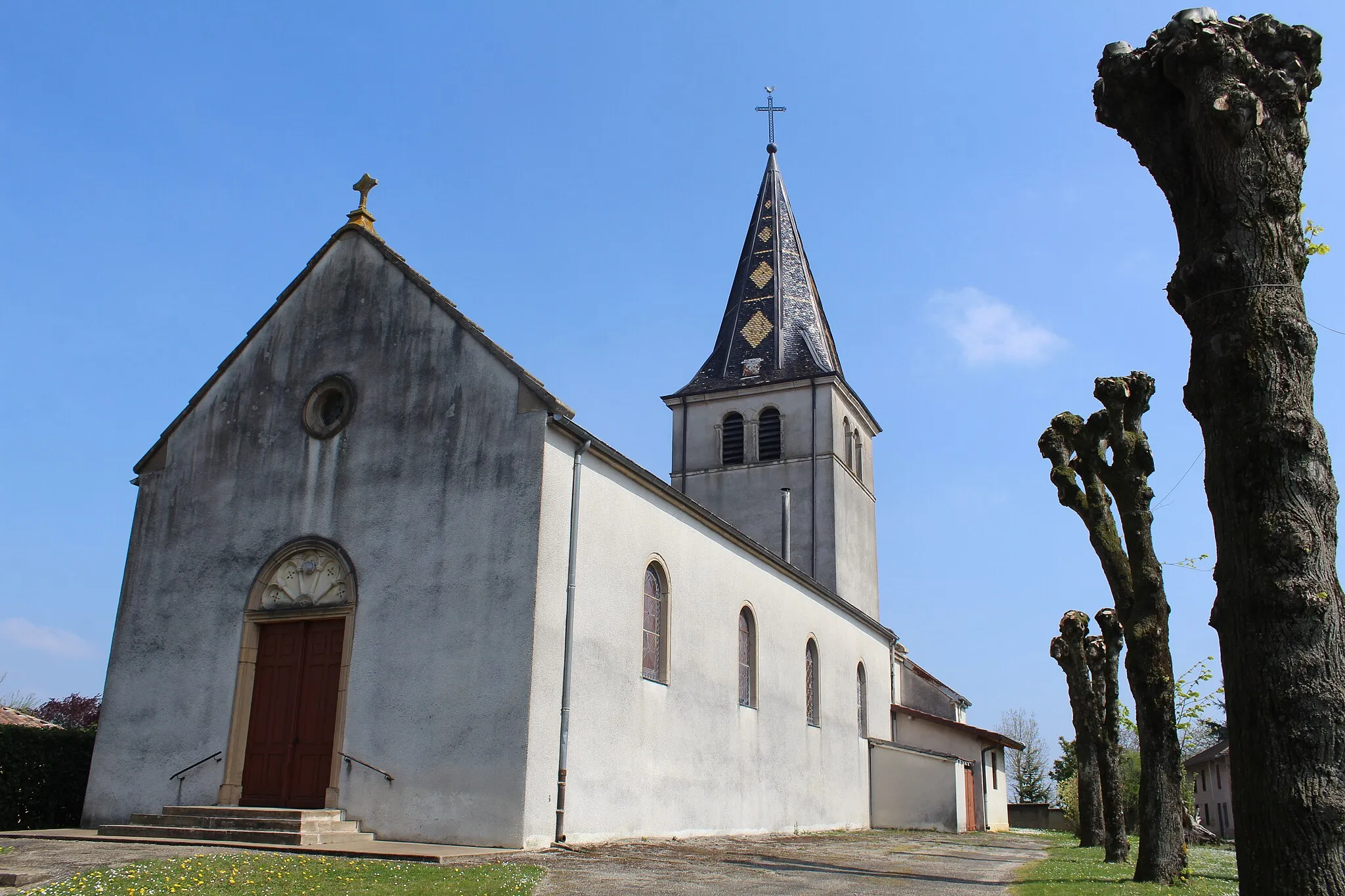 Photo showing: Église Saint-Georges de Béréziat.