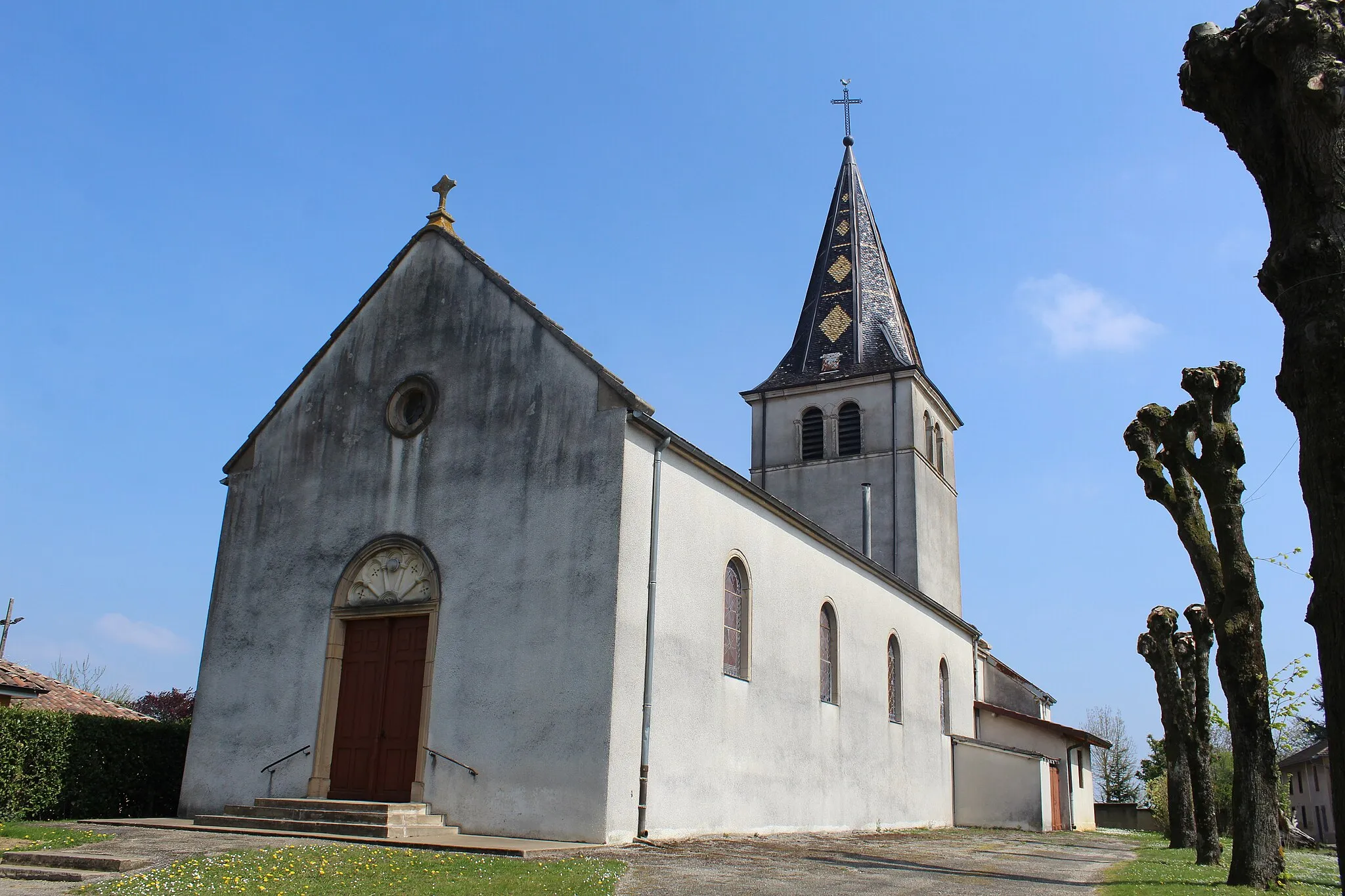 Photo showing: Église Saint-Georges de Béréziat.