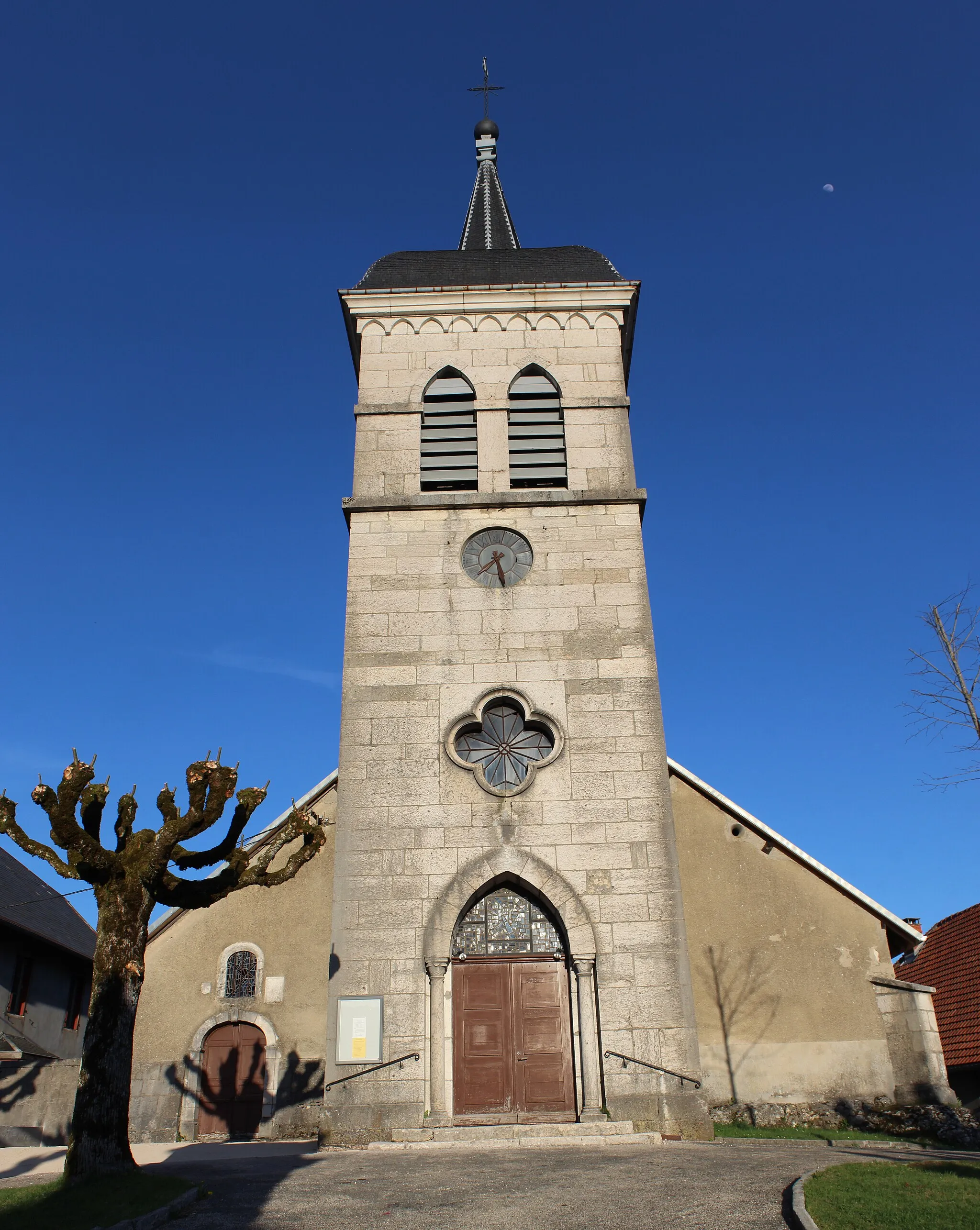 Photo showing: Église de l'Assomption de Brénod.