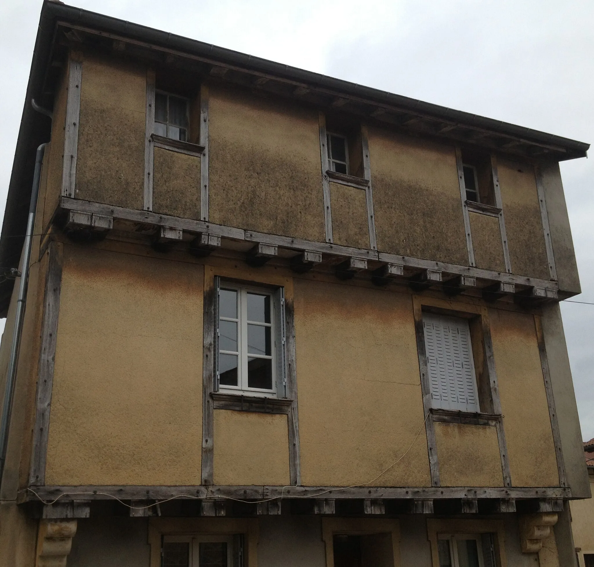 Photo showing: Maison Maron, rue des Halles à Chalamont.
