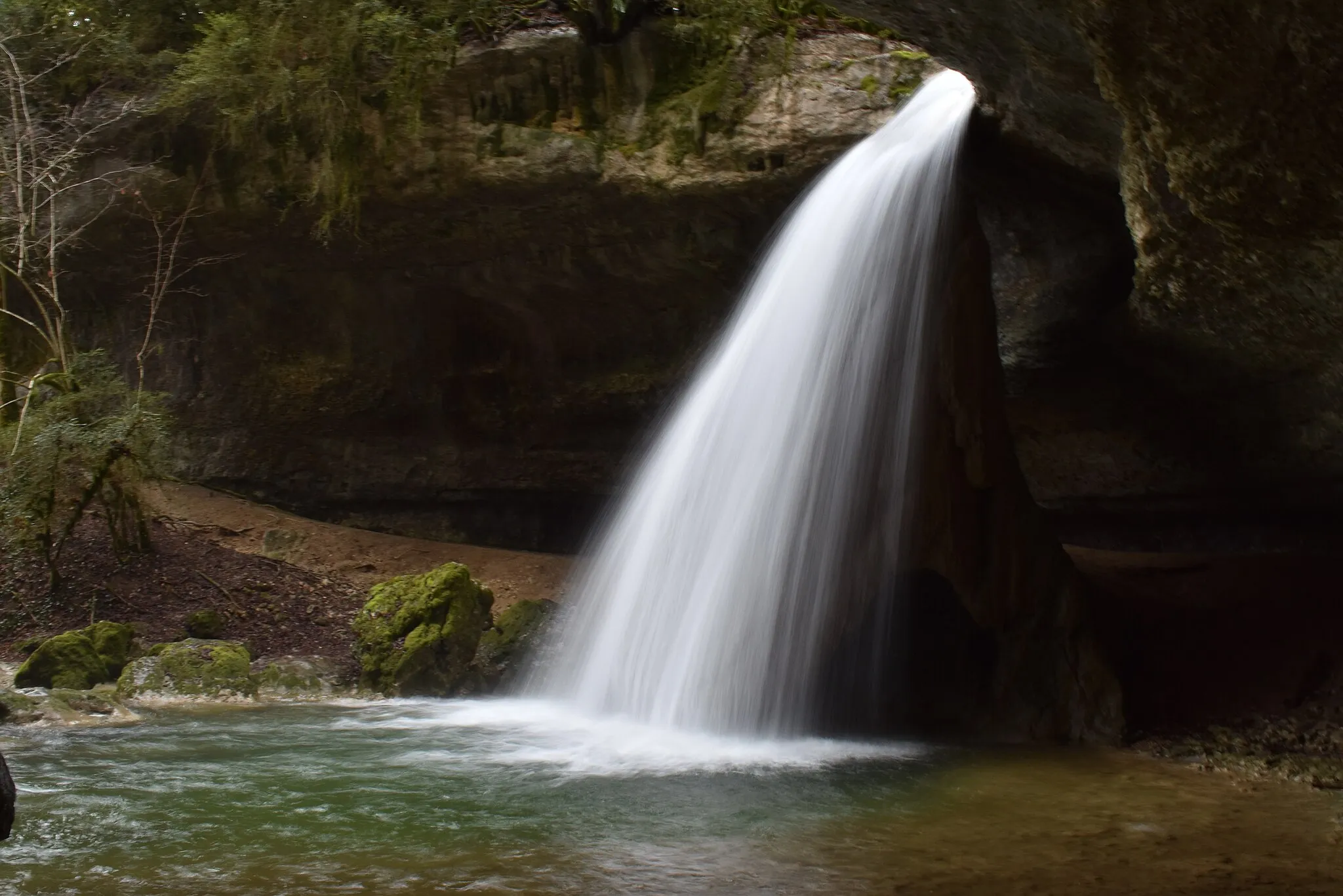 Photo showing: Cascade du Pain de Sucre à Poisieu