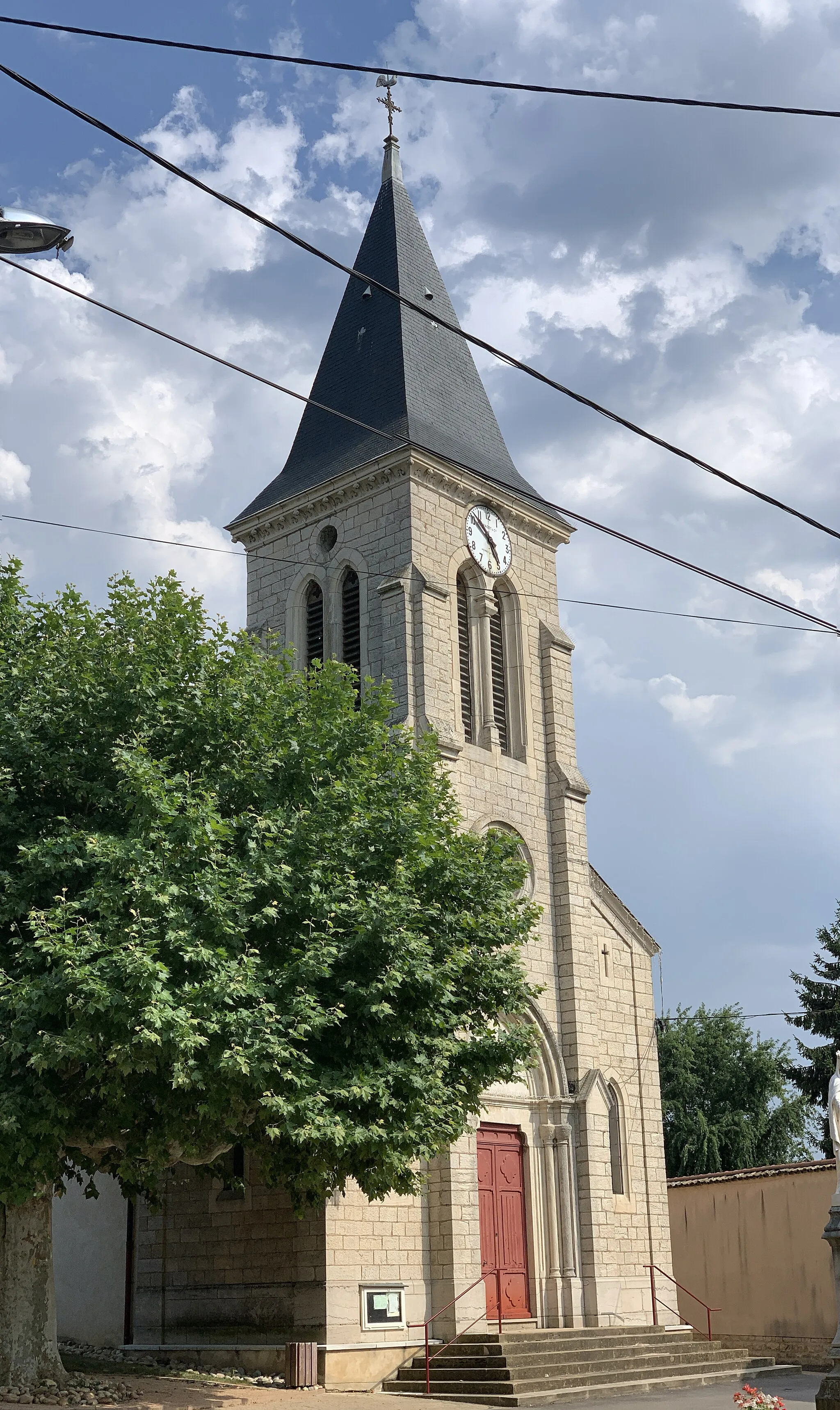 Photo showing: Église Notre-Dame-de-l'Assomption de Chaneins.