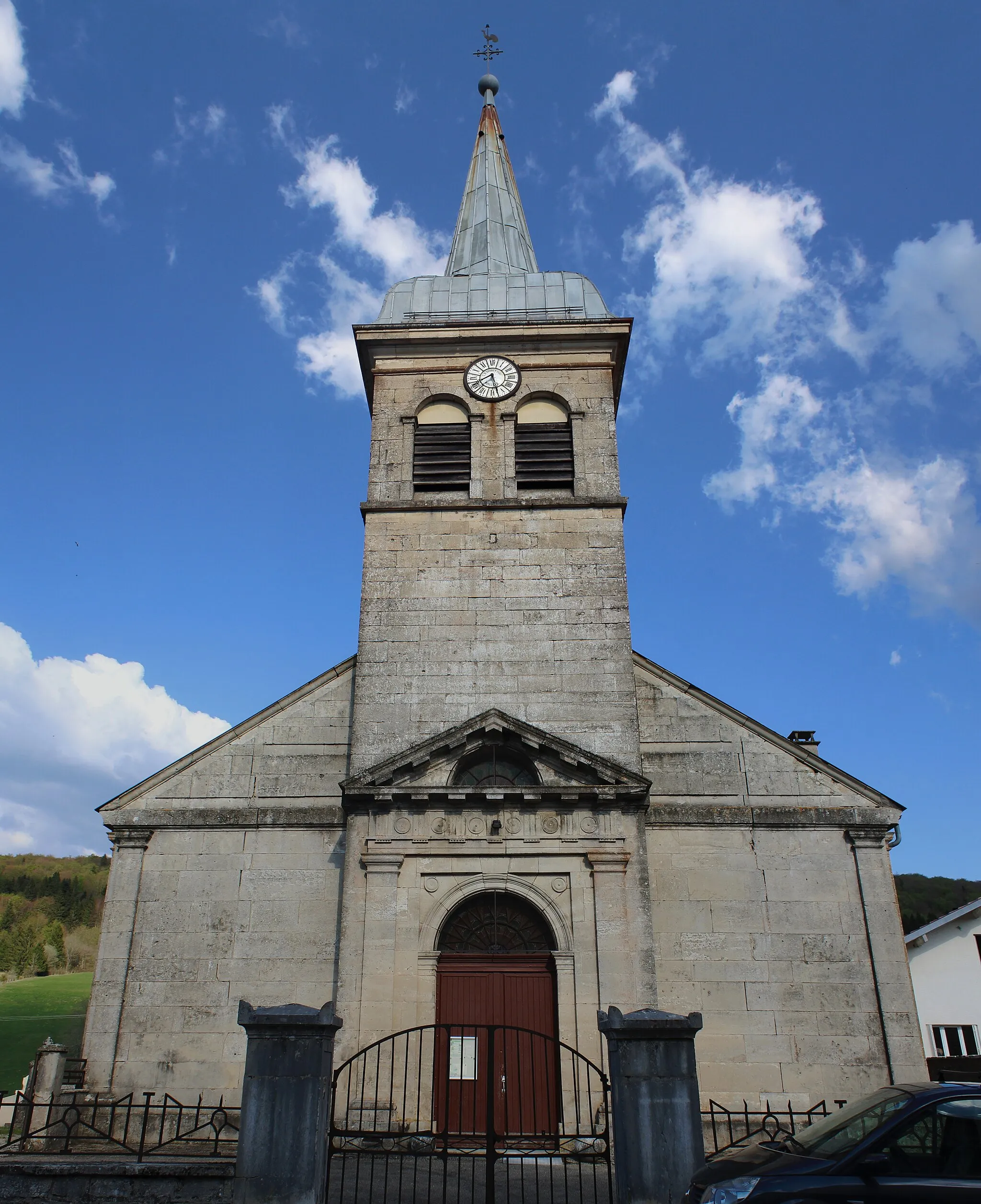 Photo showing: Église Saint-Amant de Charix.