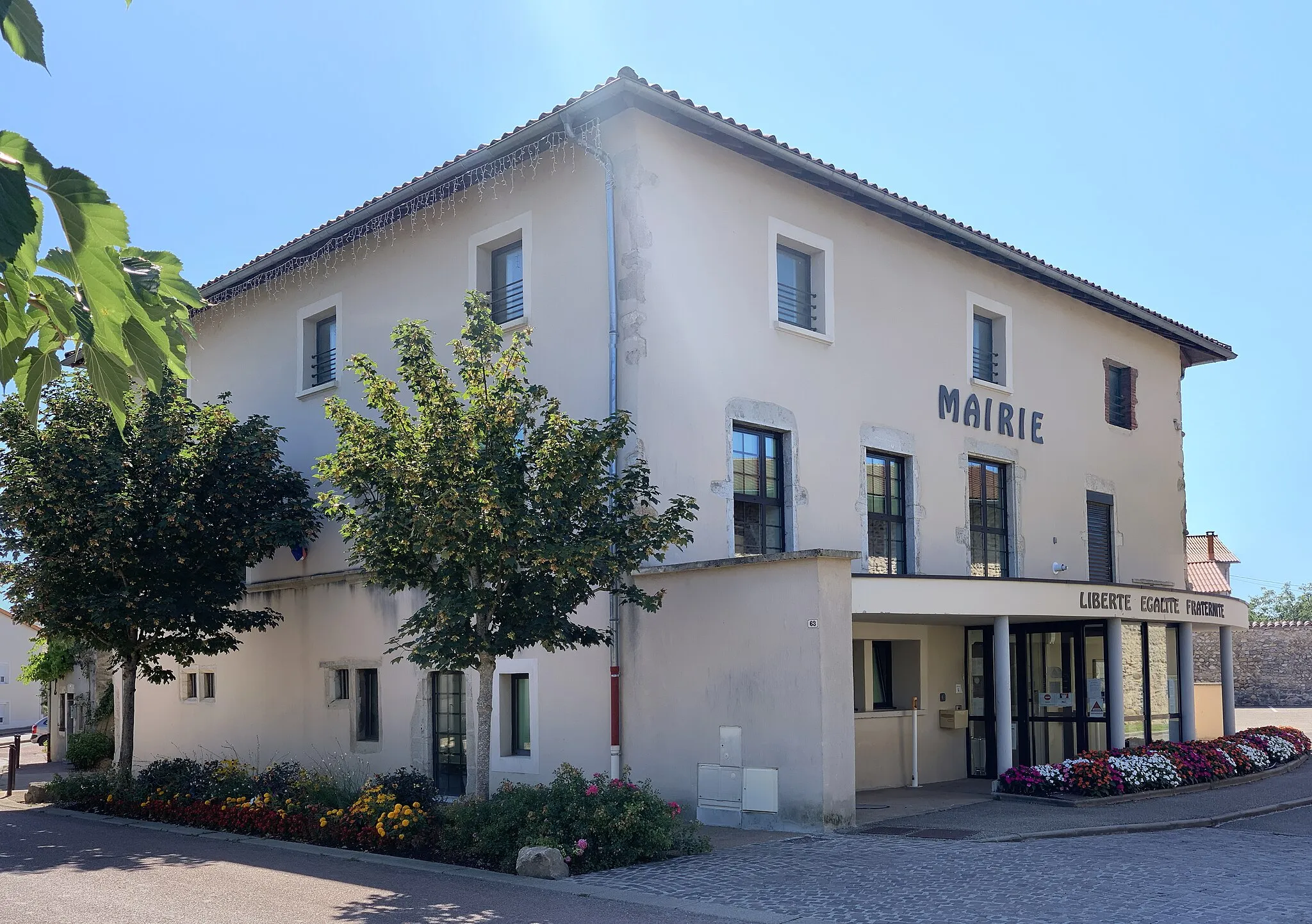 Photo showing: Mairie de Château-Gaillard, Ain.