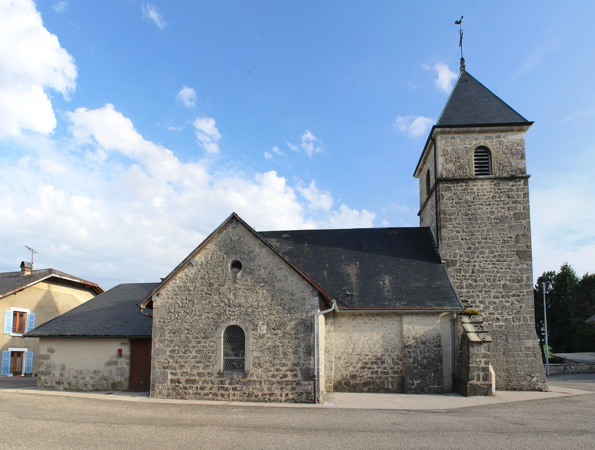 Photo showing: Église Sainte-Agathe de Corlier.