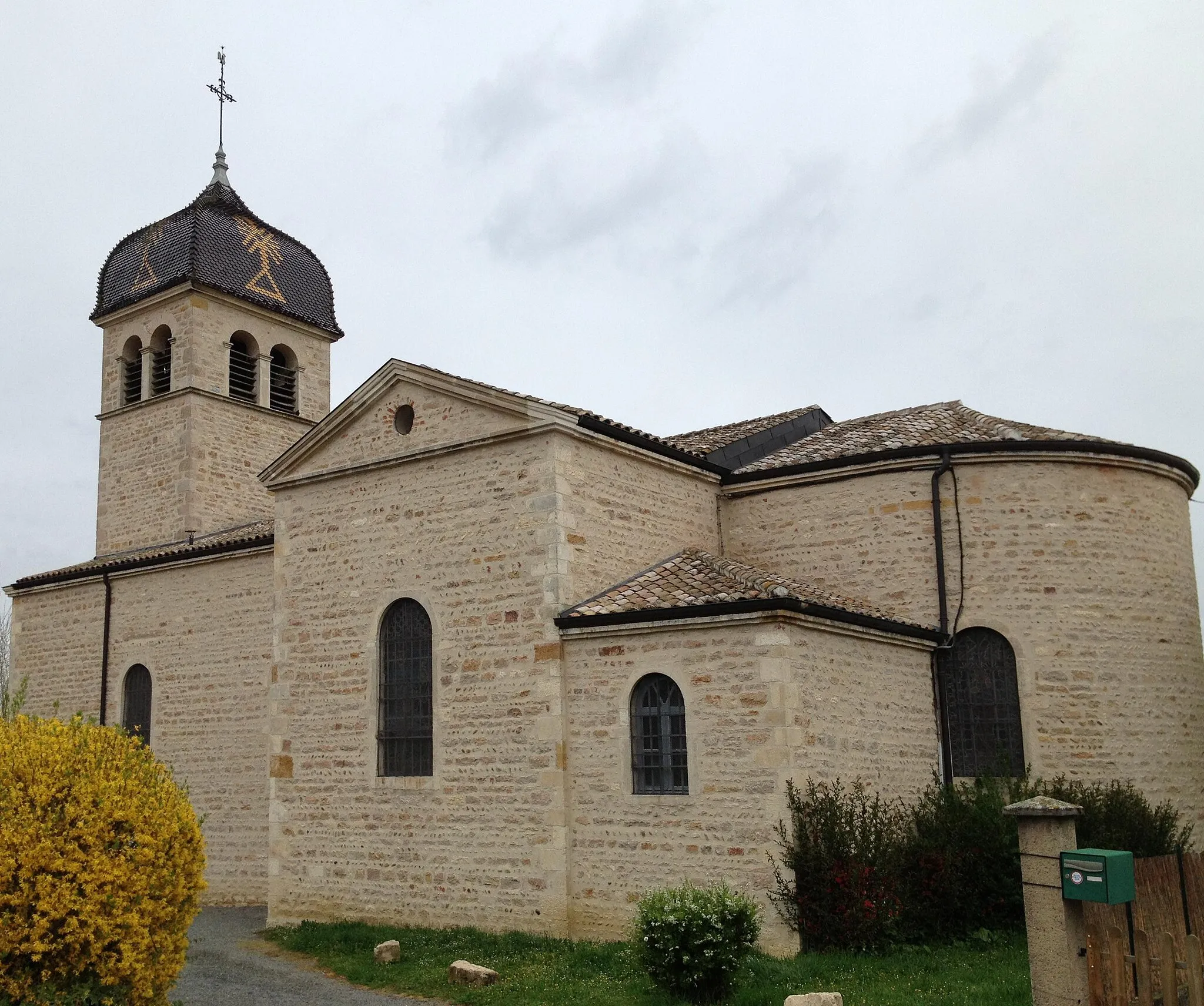 Photo showing: Église Saint-Martin de Francheleins.