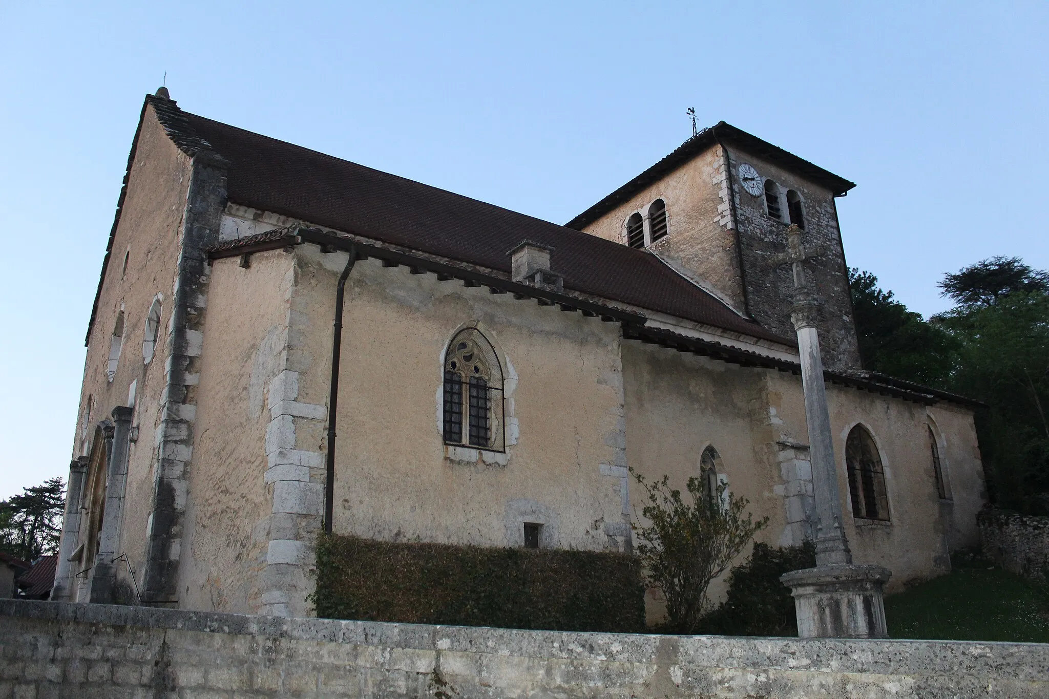 Photo showing: Église Saint-Jean-Baptiste de Jasseron.