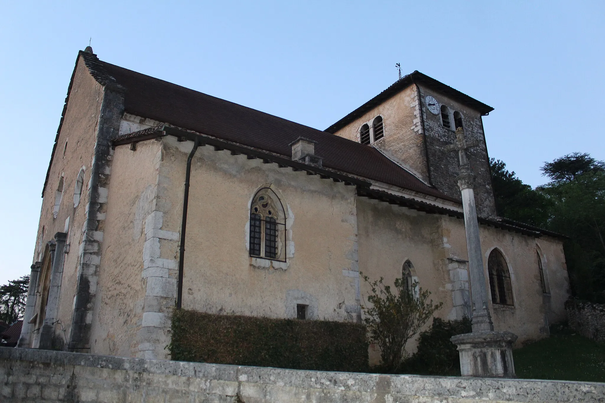 Photo showing: Église Saint-Jean-Baptiste de Jasseron.