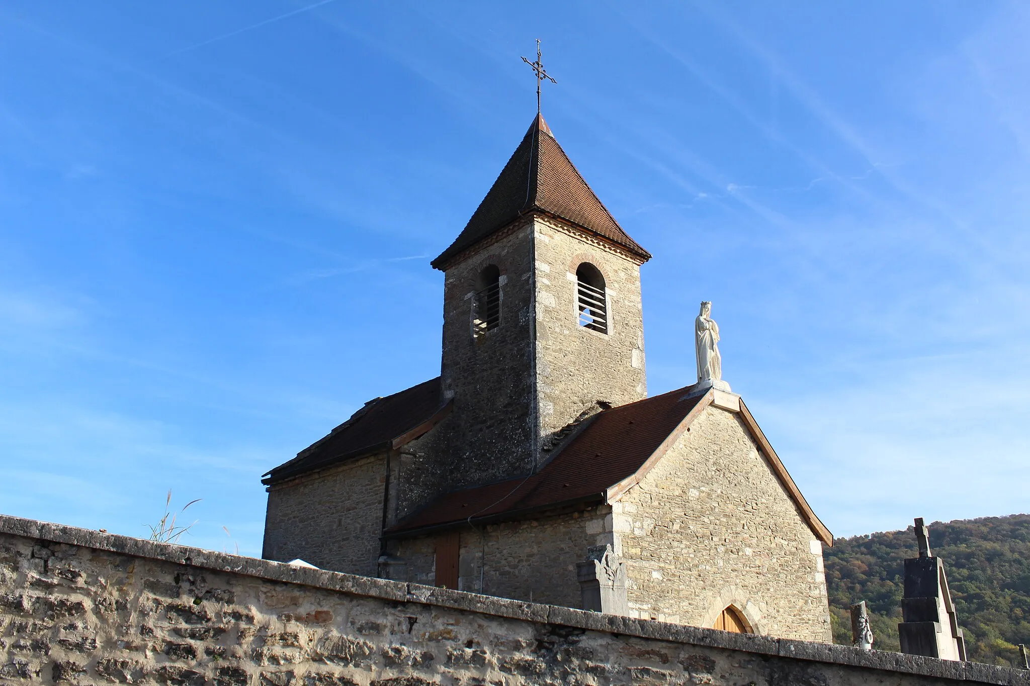 Photo showing: Chapelle Saint-Valérien de Journans.