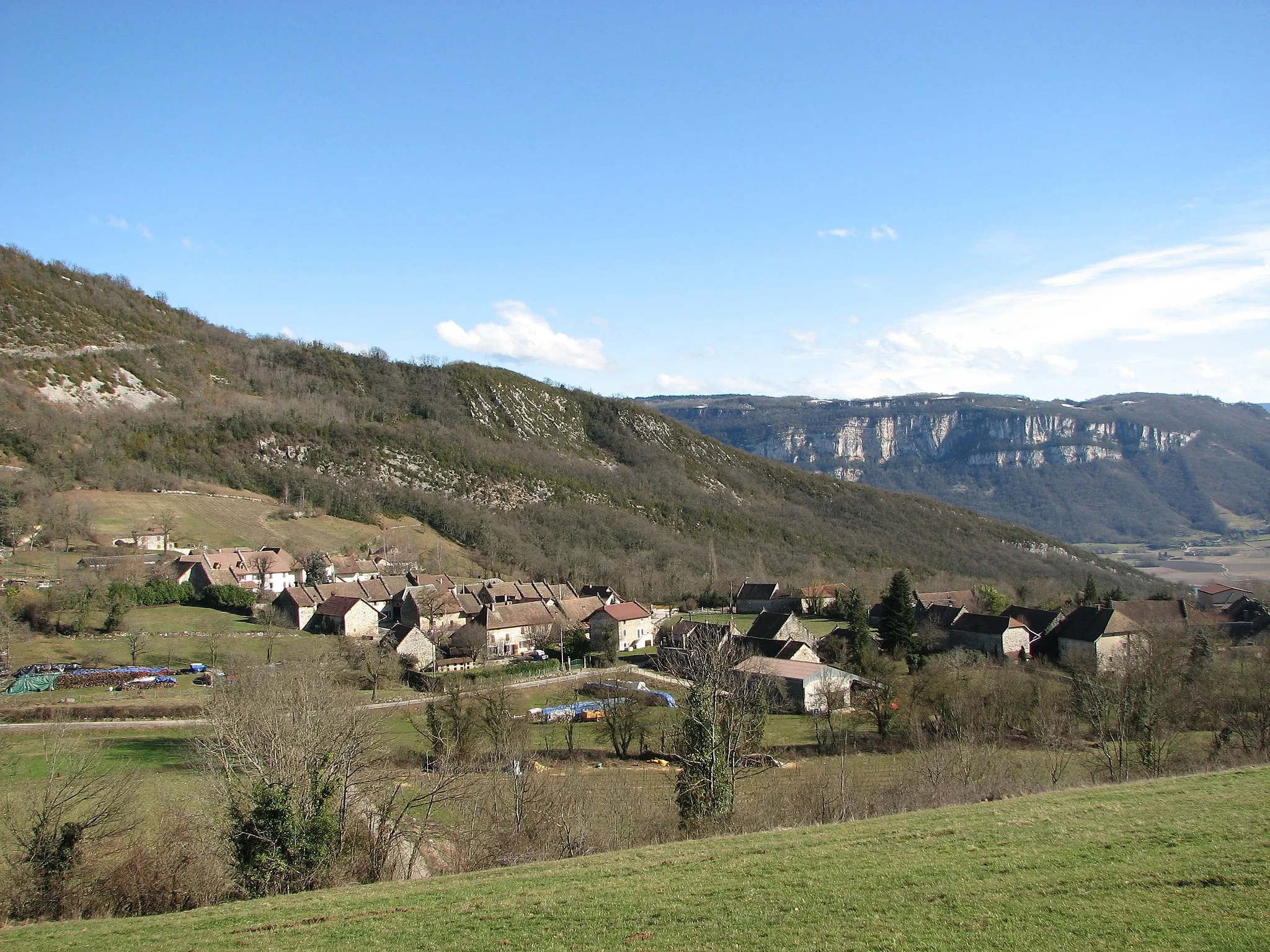 Photo showing: Le village d'Izieu
